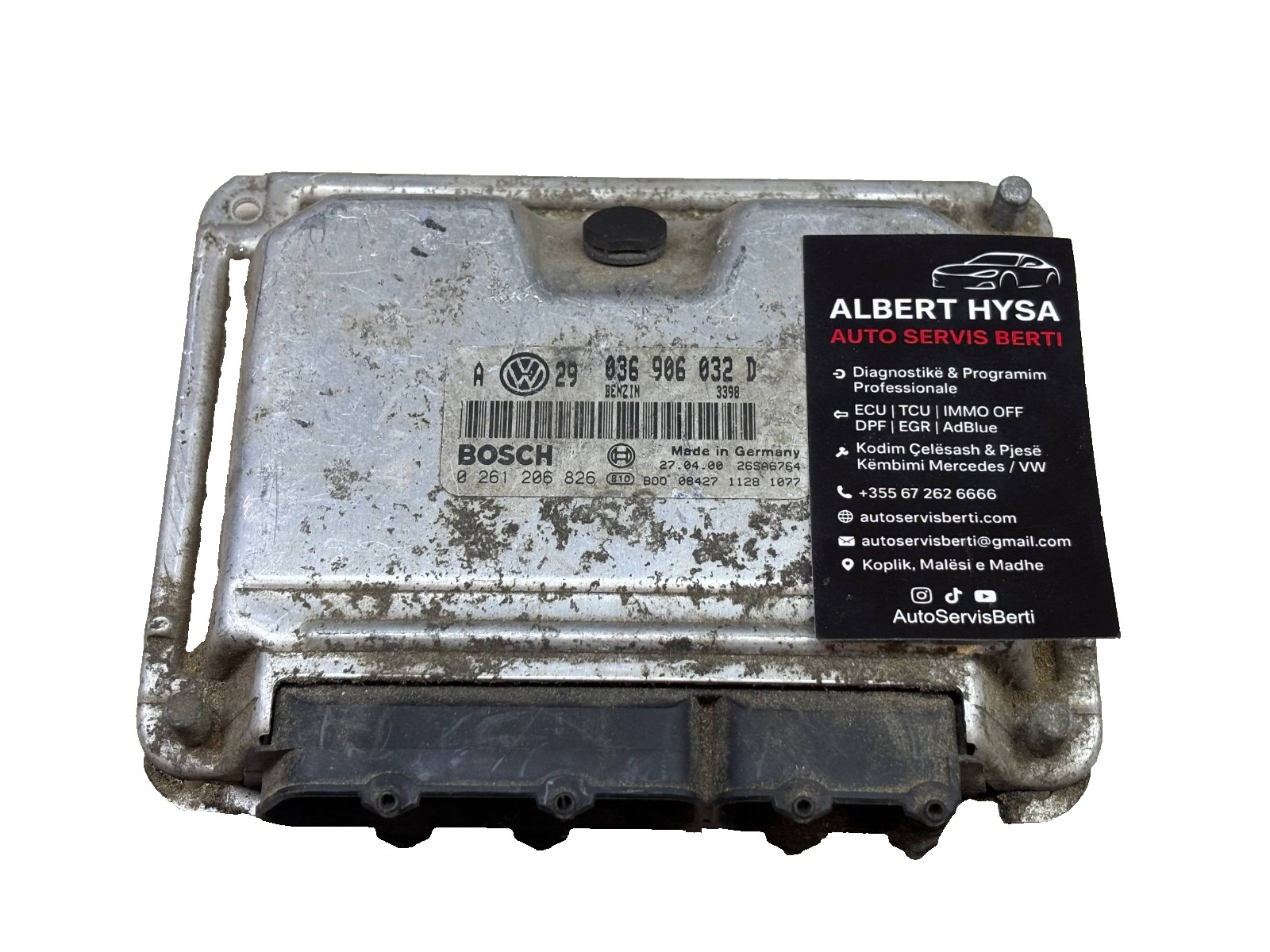 VW Audi Bosch ME7.5.10 Engine ECU 036906032D 0261206826 OEM