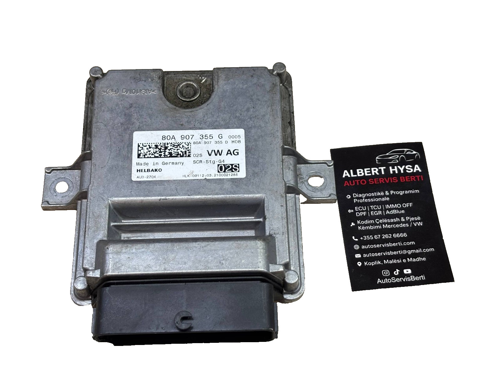 Audi Helbako SCR STG G4 AdBlue Control Module 80A907355G OEM