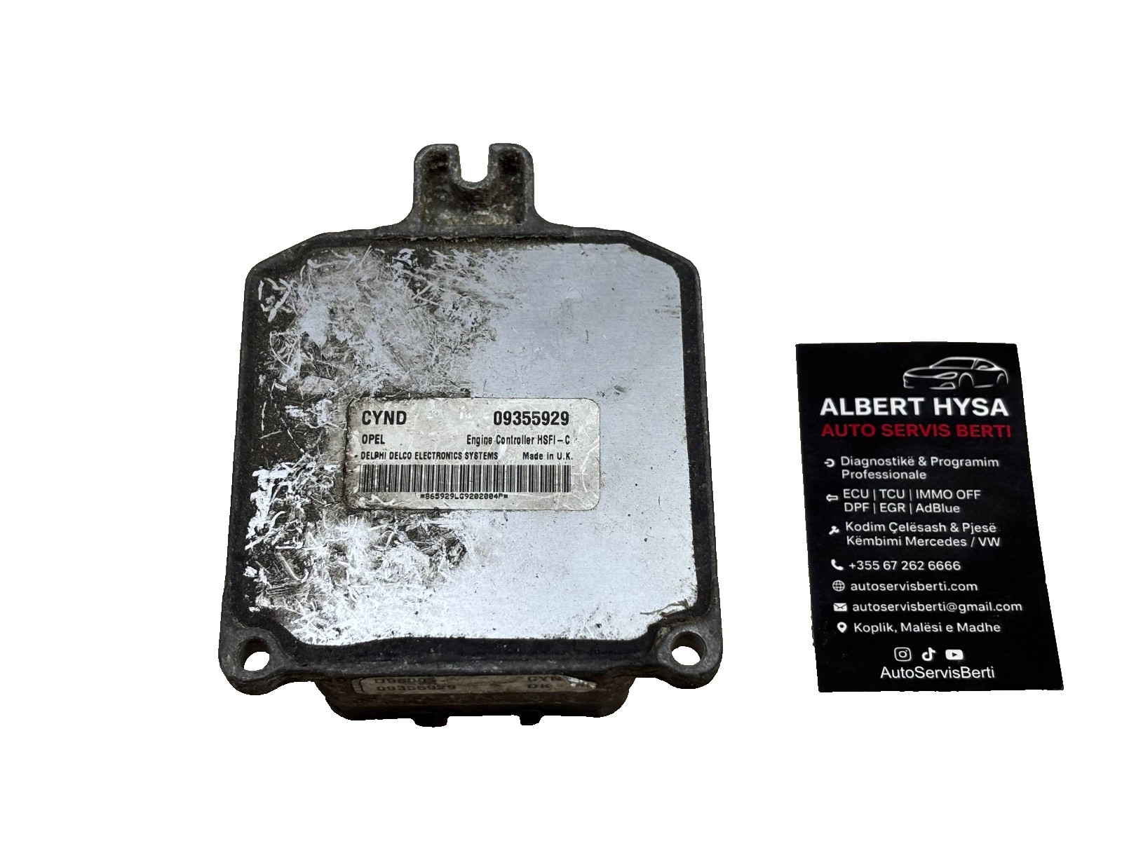 Opel Delphi CYND Control Module 09355929 OEM
