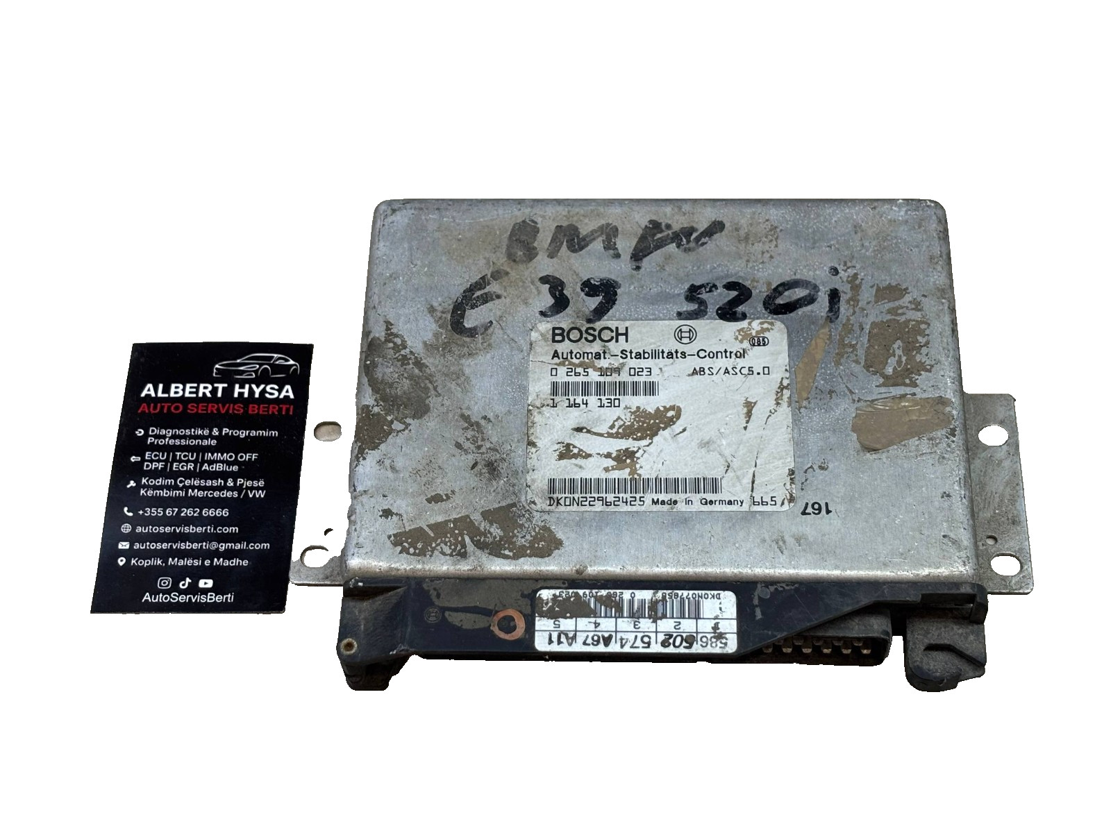BMW ABS / ACS 5.0 Control Module 1164130 Bosch 0265109023 OEM