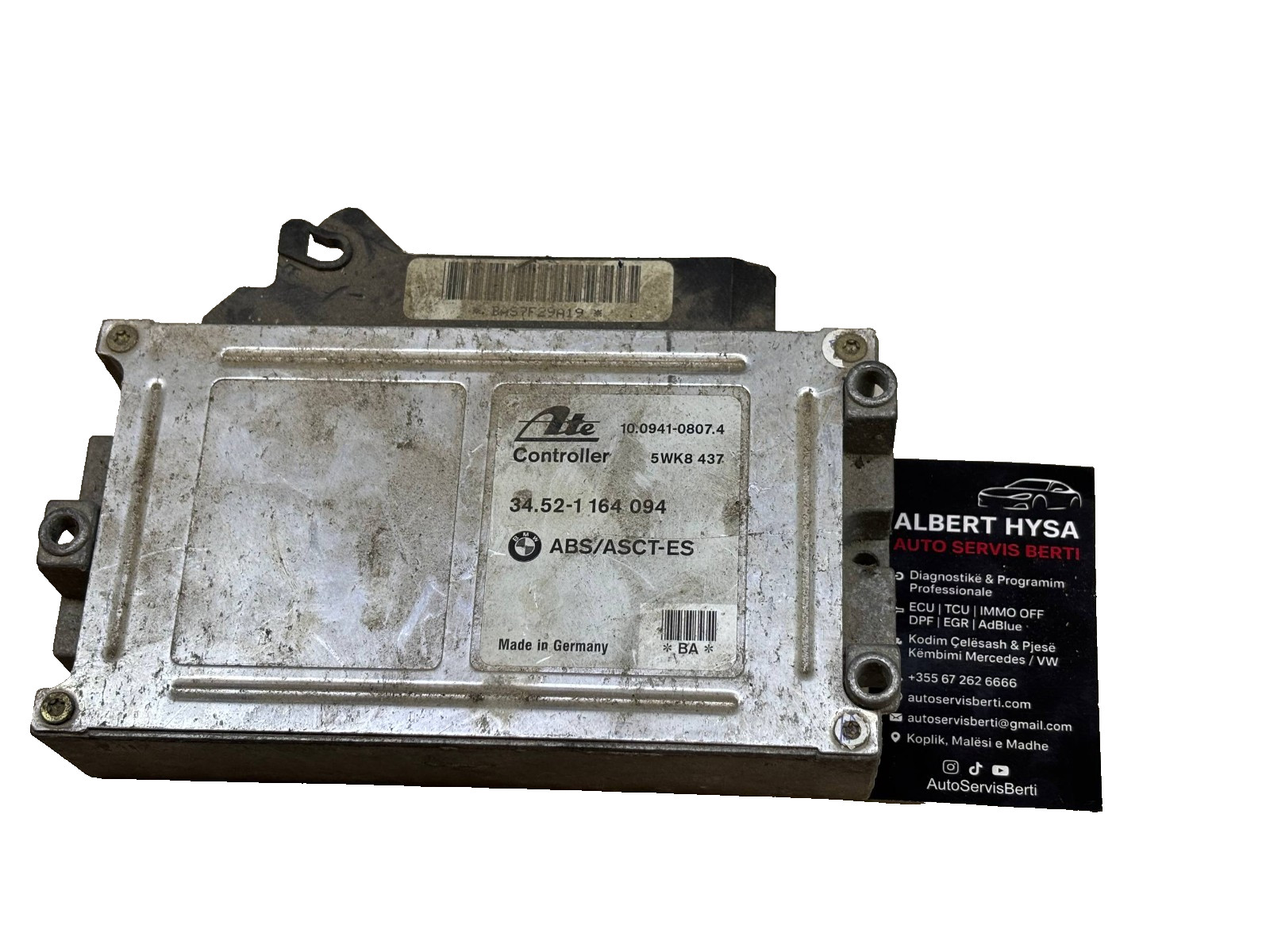 BMW ABS Pump Module ATE 34.52-1164094 10.0941-0807.4 5WK8437 OEM