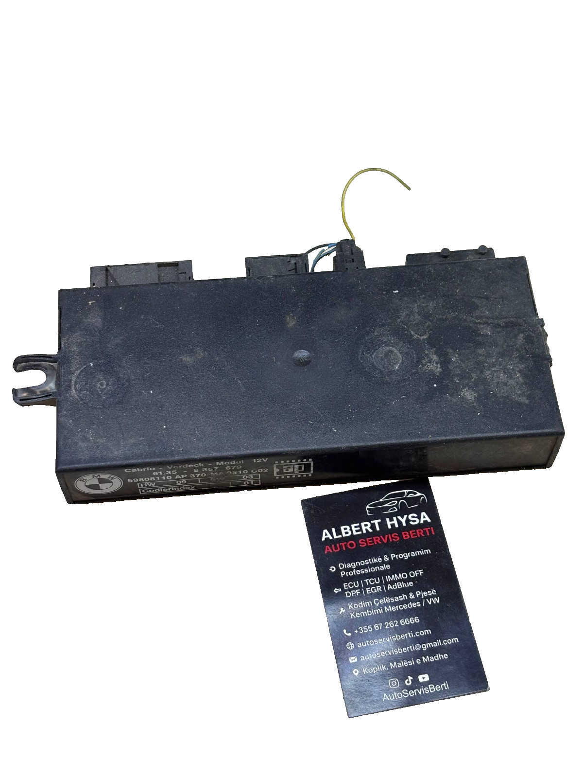 BMW Control Module 61.35-8357679 59808110 OEM