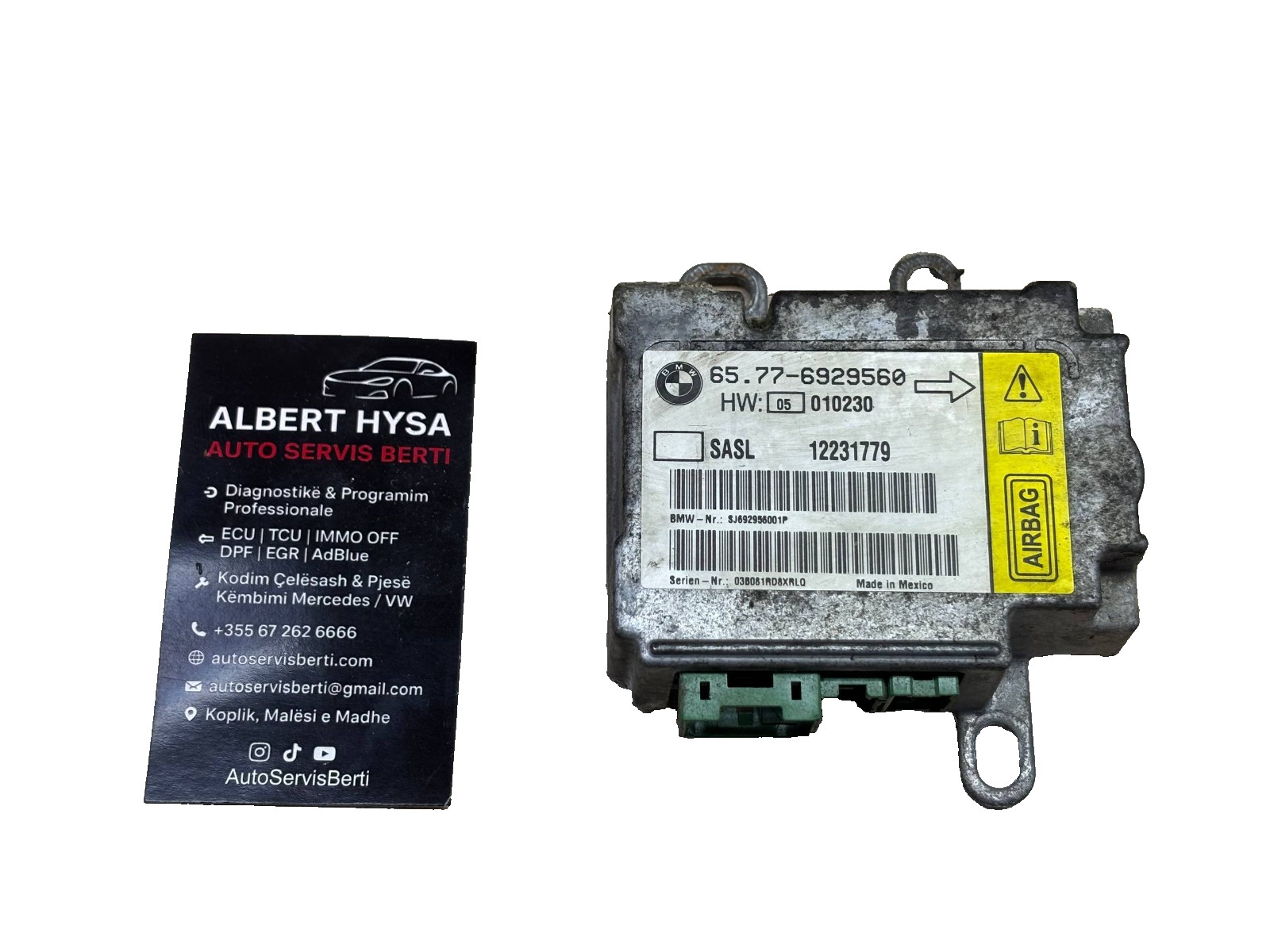 BMW Impact Sensor 65.77-6929560 OEM