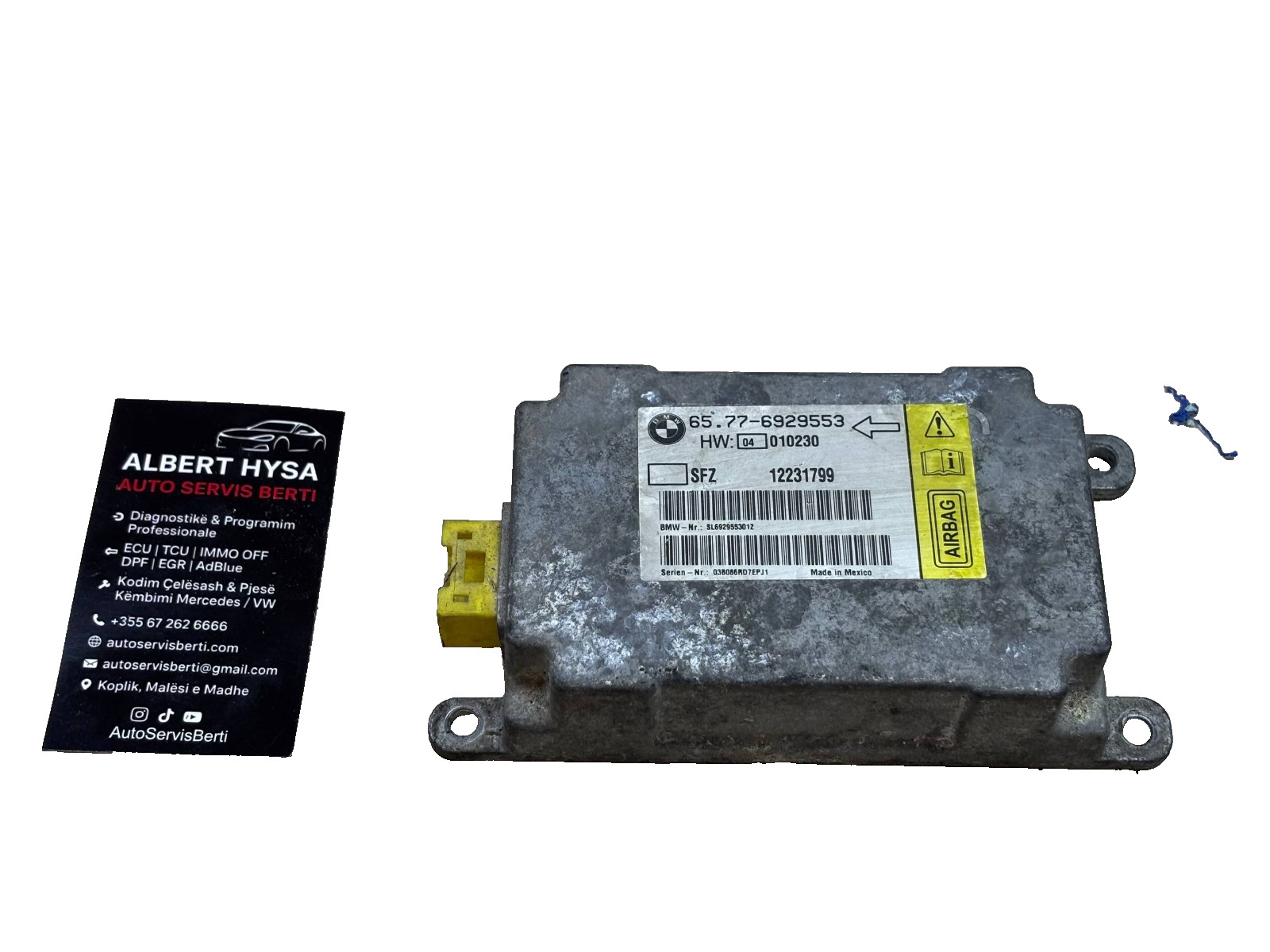 BMW Impact Sensor 65.77-6929553 OEM