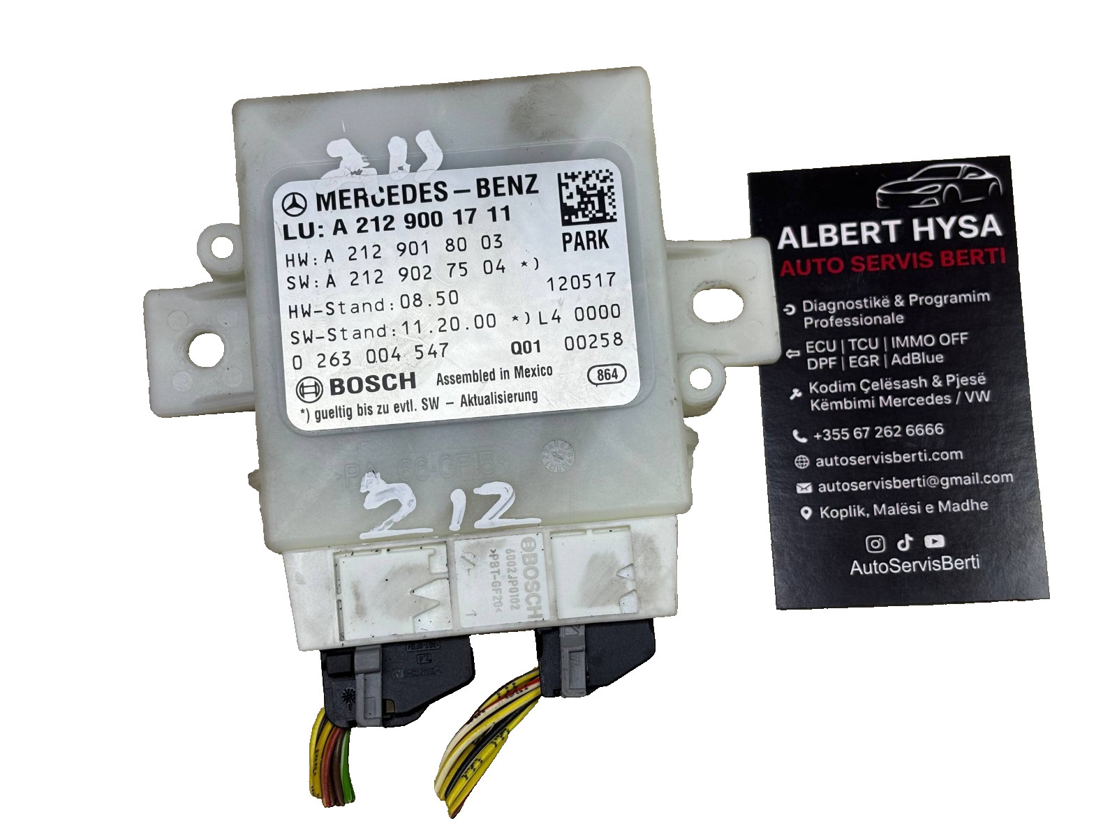 A2129001711 Bosch Control Module 0263004547 OEM