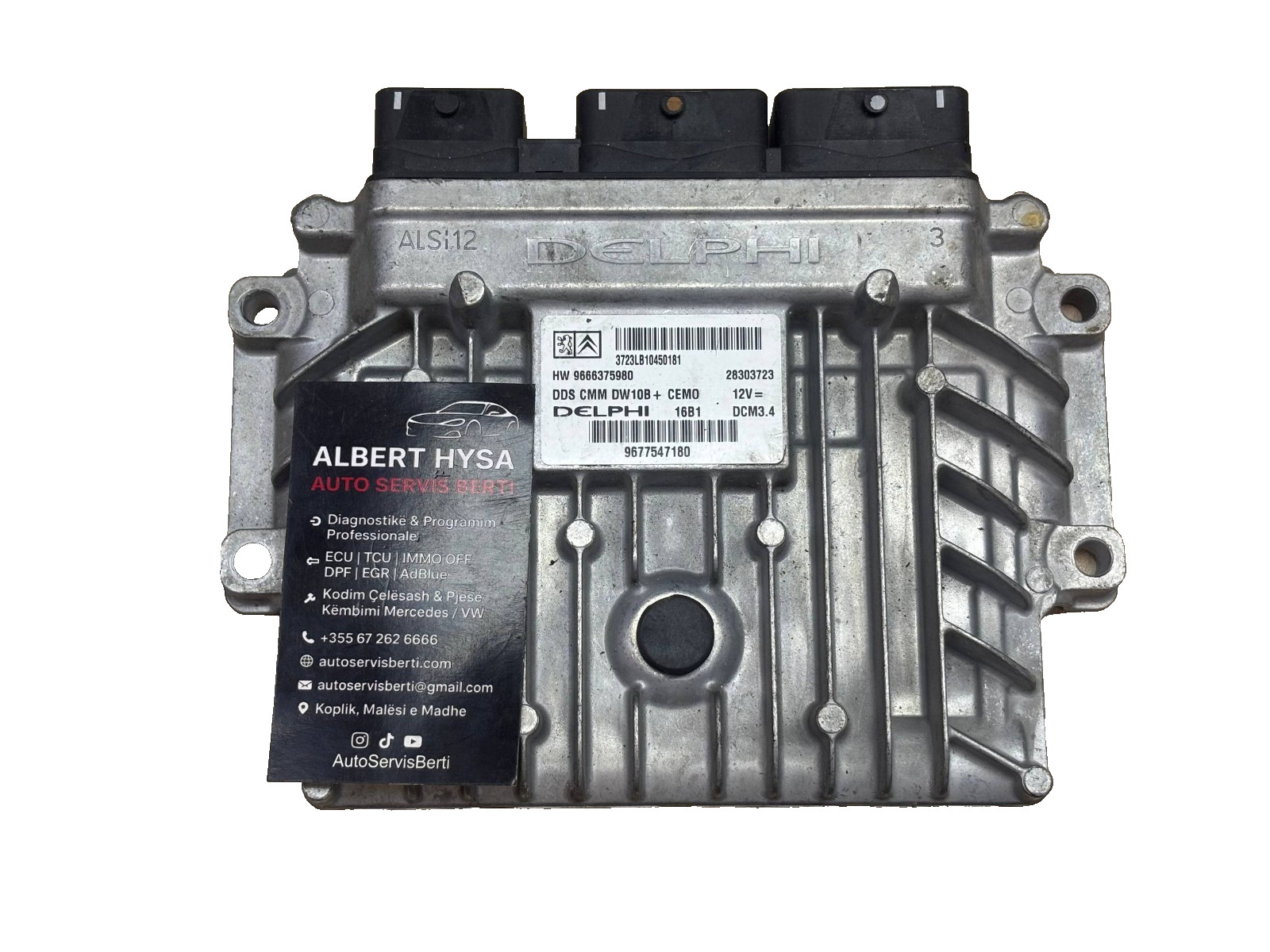 Delphi DCM3.4 Engine ECU 28303723 9677547180 OEM Tested