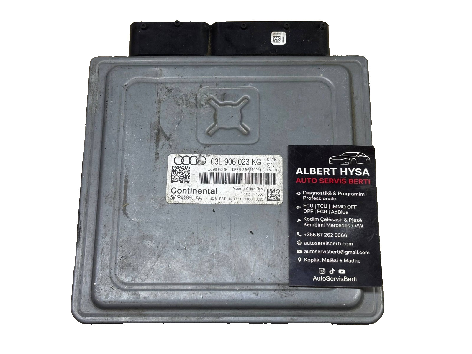 VW Audi Continental PCR2.1 Engine ECU 03L906023KG 5WP42880AA OEM