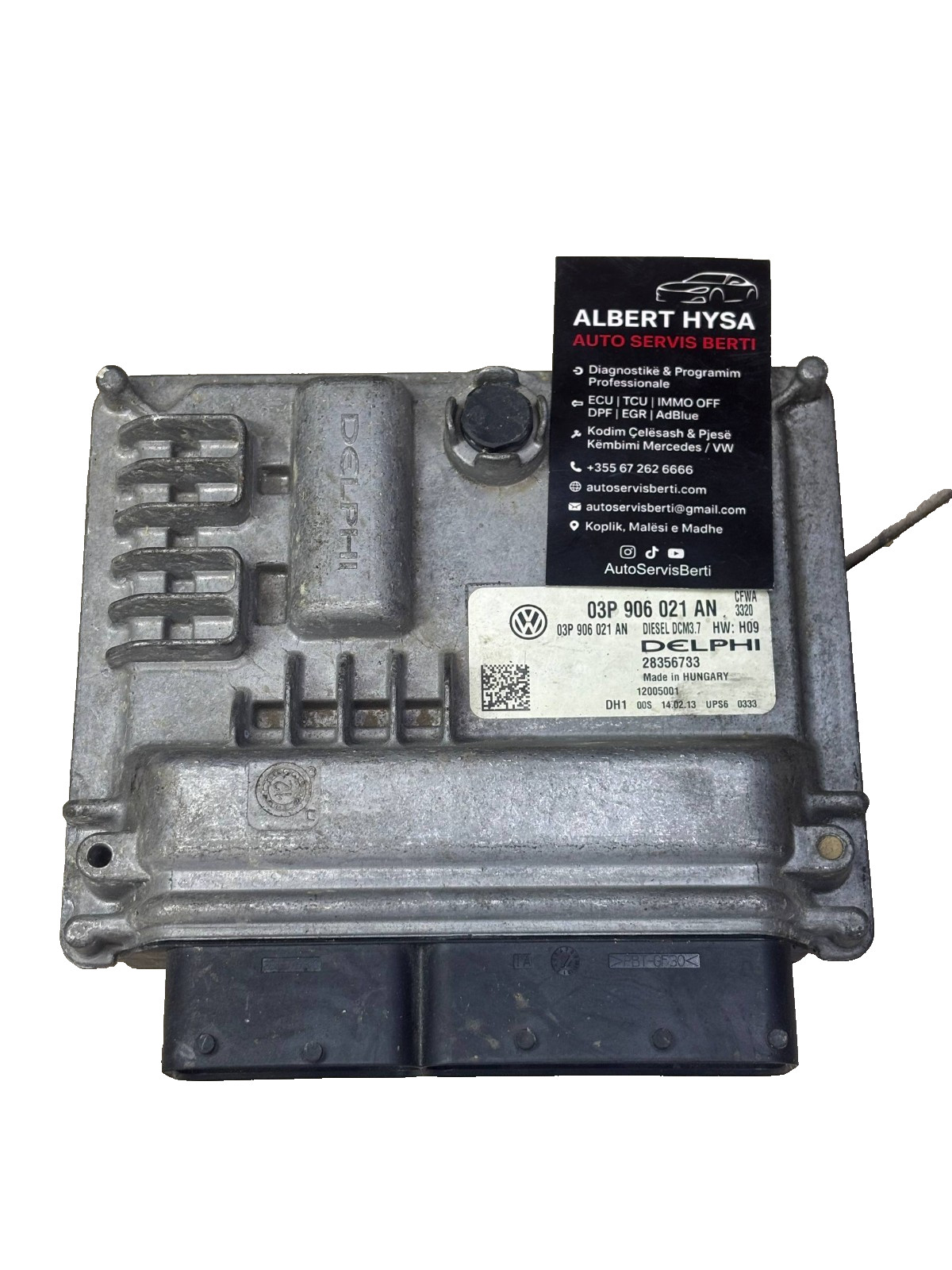 Delphi DCM3.7 Engine ECU 03P906021AN 28356733 OEM Tested