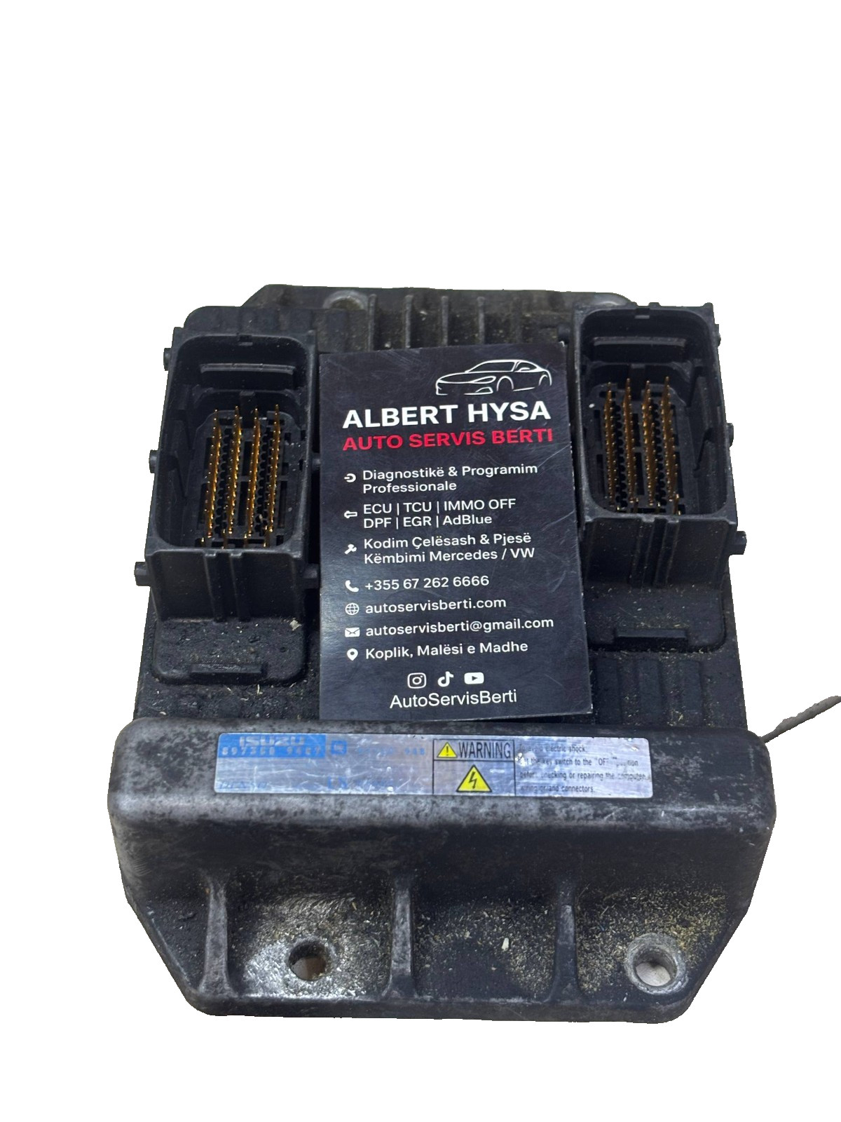 Denso Isuzu Engine ECU 8973509487 1125000165 OEM Tested