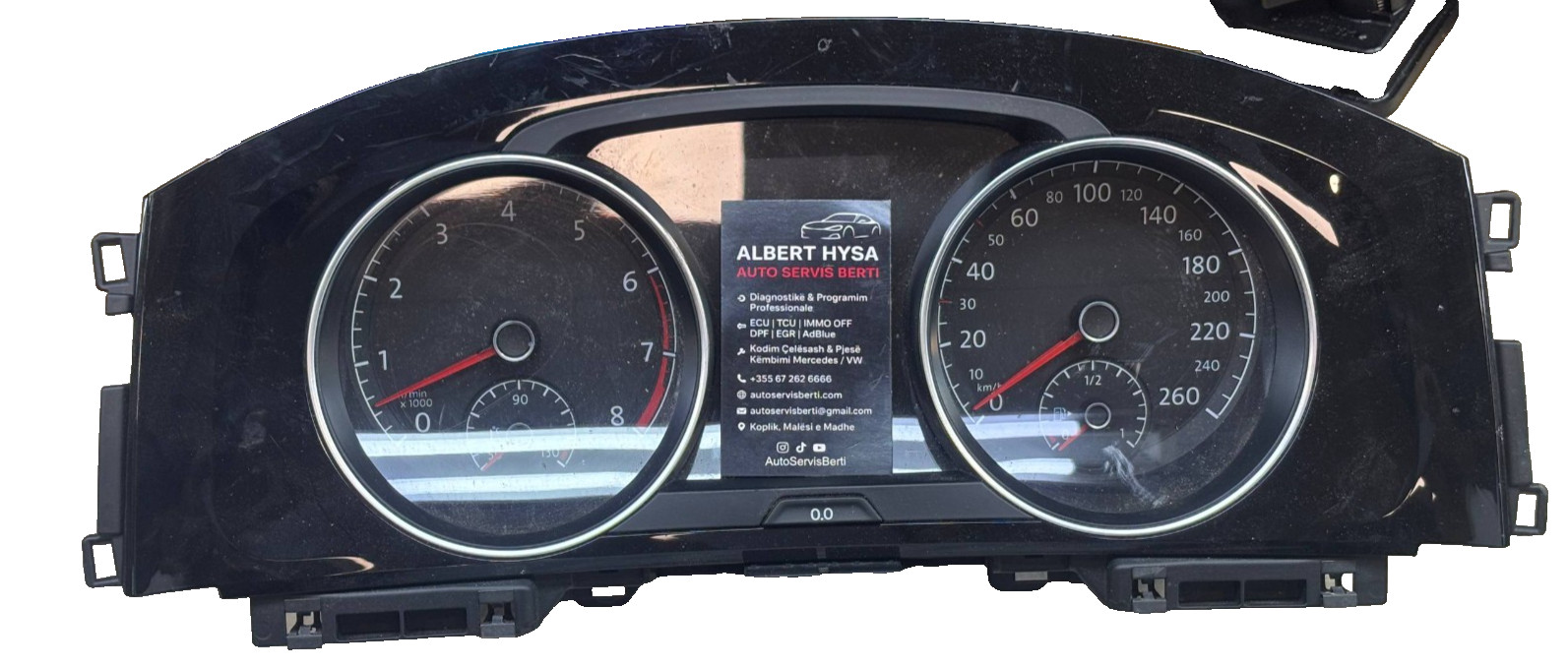 VW Golf MK7 Instrument Cluster Speedometer Johnson Controls 5G0 920 861 B OEM