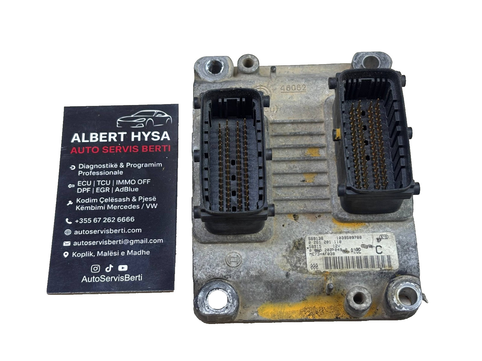 BOSCH ECU Engine Control Unit 289138 ME73H4F038 A132 0261201110