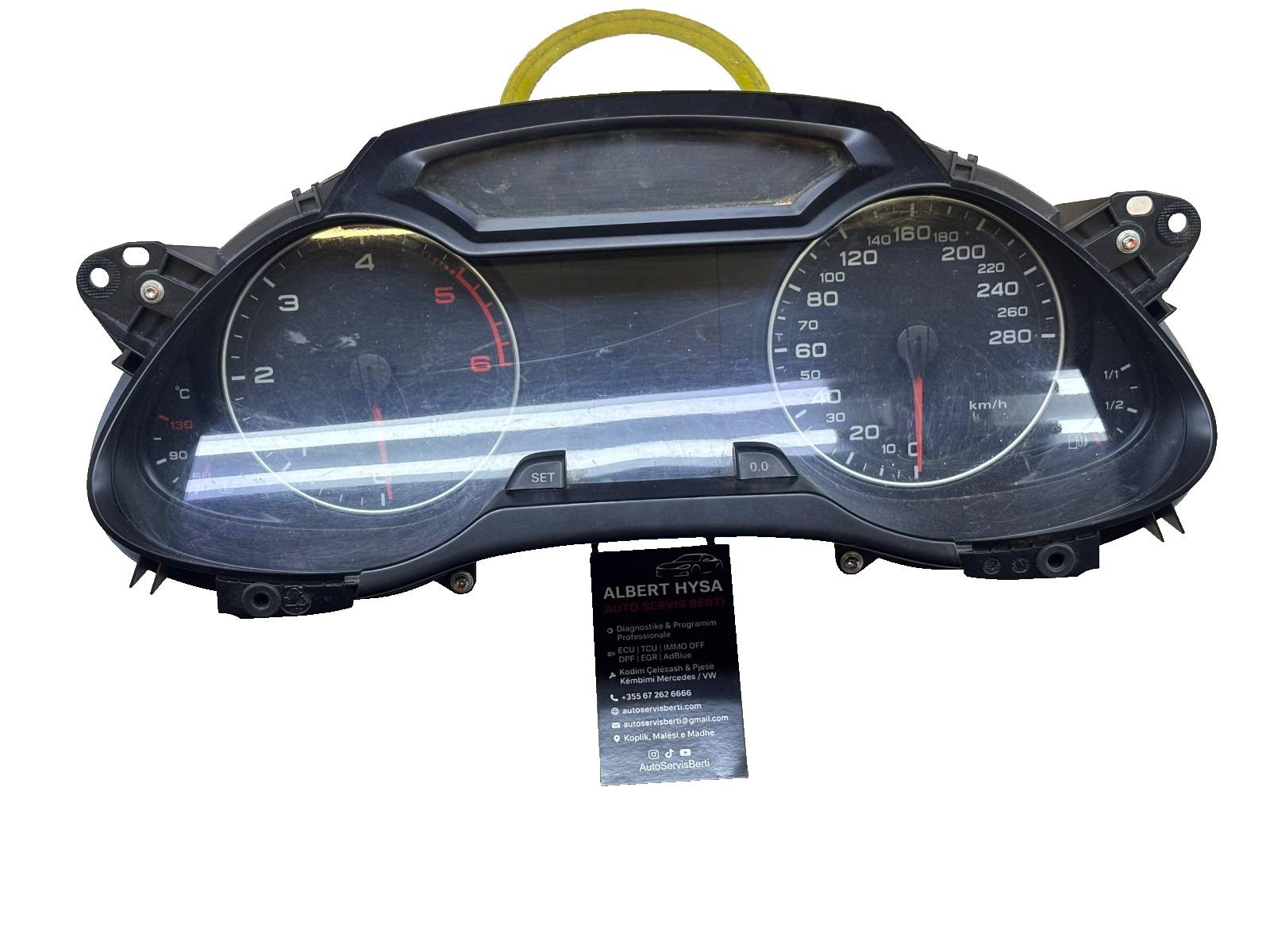 VW Instrument Cluster Speedometer Kombi OEM 555001620507