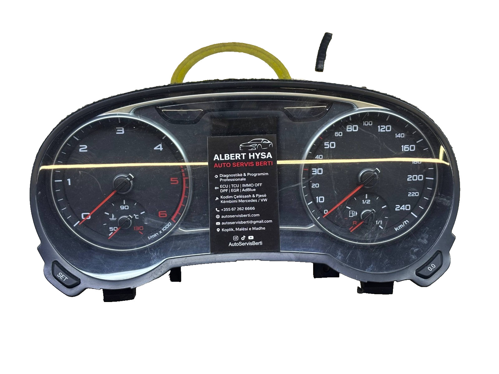 VW Golf 6 Instrument Cluster Speedometer Kombi 5K0920870G VDD H03