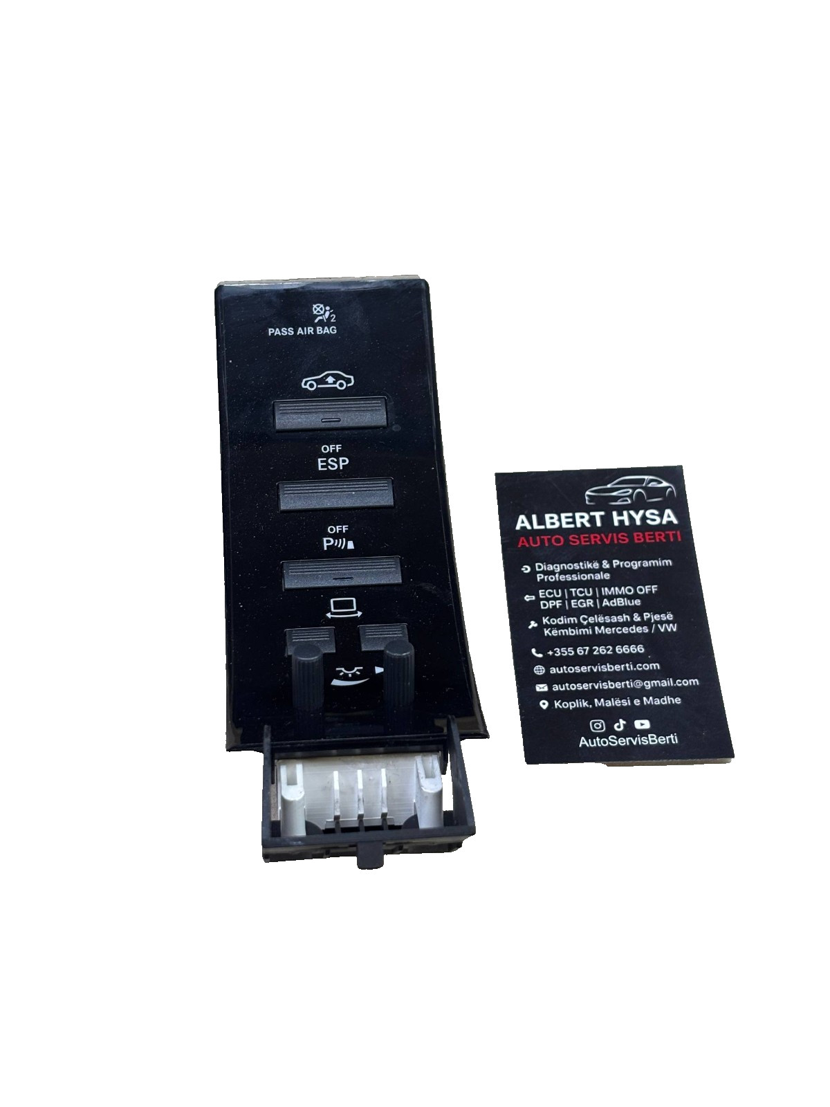 A2218211251 Switch Strip Switch Block Mercedes-Benz W221 MB