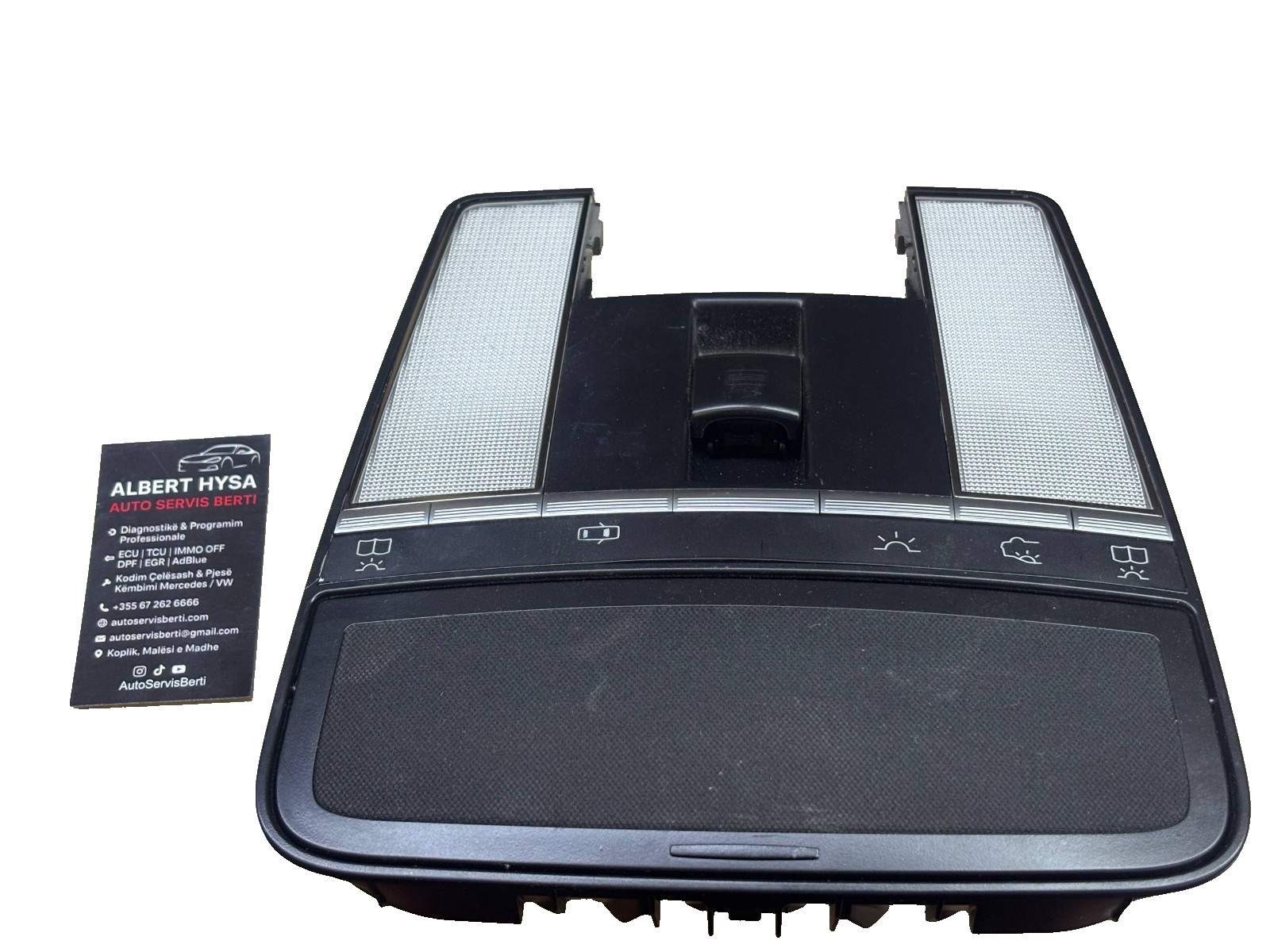 MERCEDES S CLASS INTERIOR ROOF READING LIGHT A2218700487 OEM W221