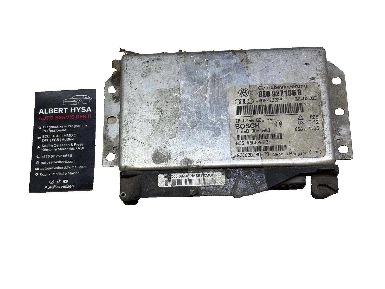 Bosch Gearbox Control Module 8E0927156R 0260002880