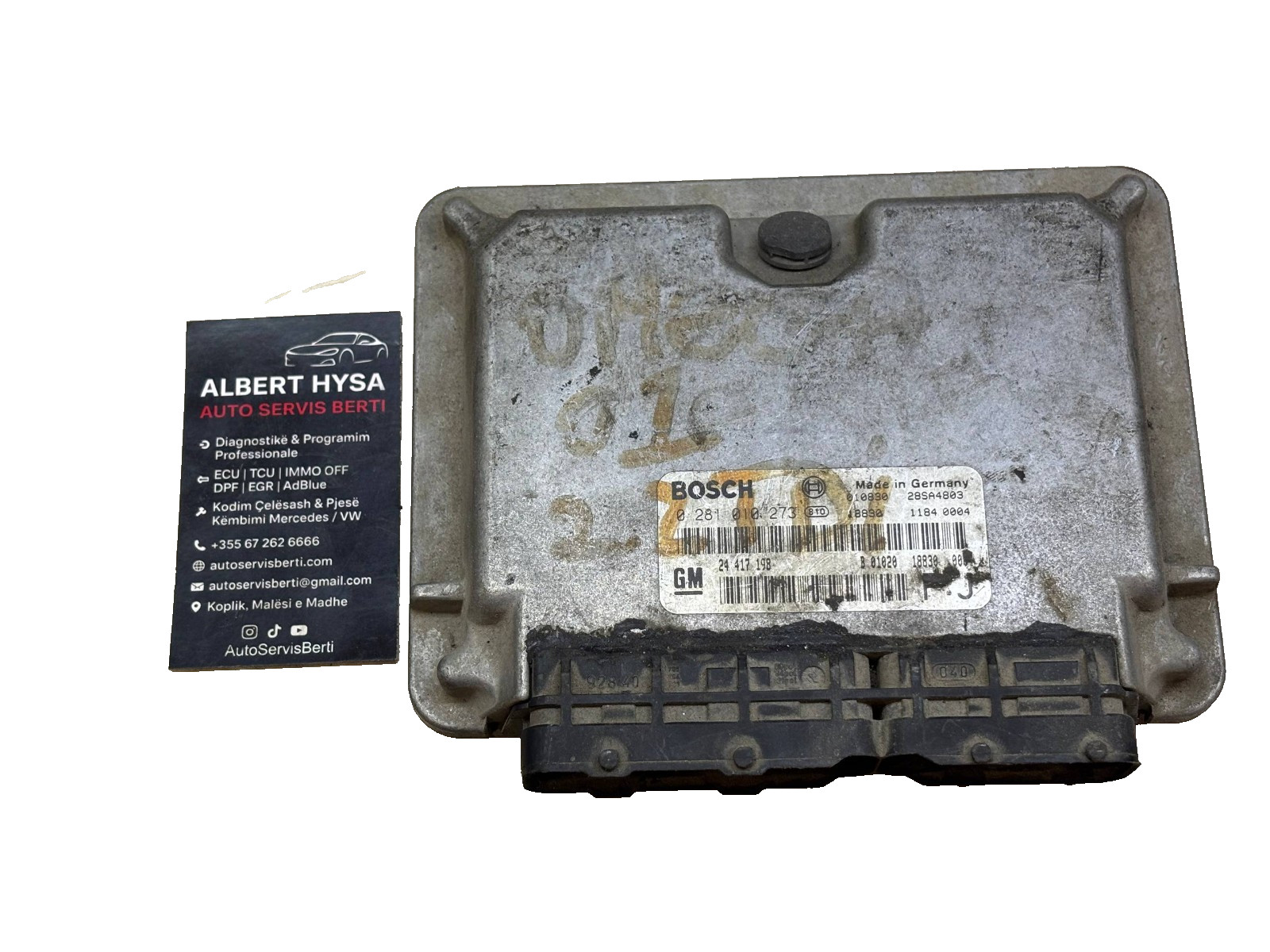 Bosch GM Engine ECU 24417198 EDC15M1 0281010273