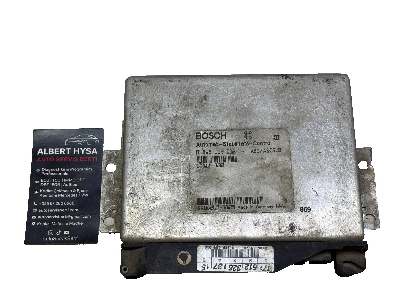 Bosch ABS Control Module 1164132 0265109016