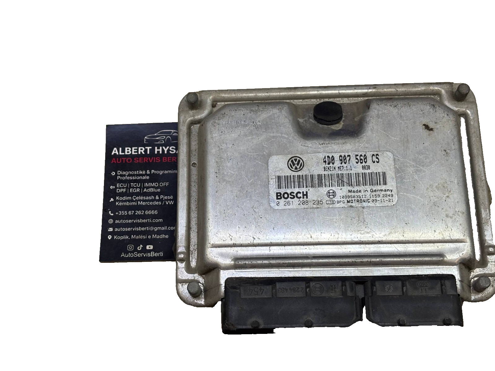 Bosch Engine ECU 4D0907560CS ME7.1.1 0261208235