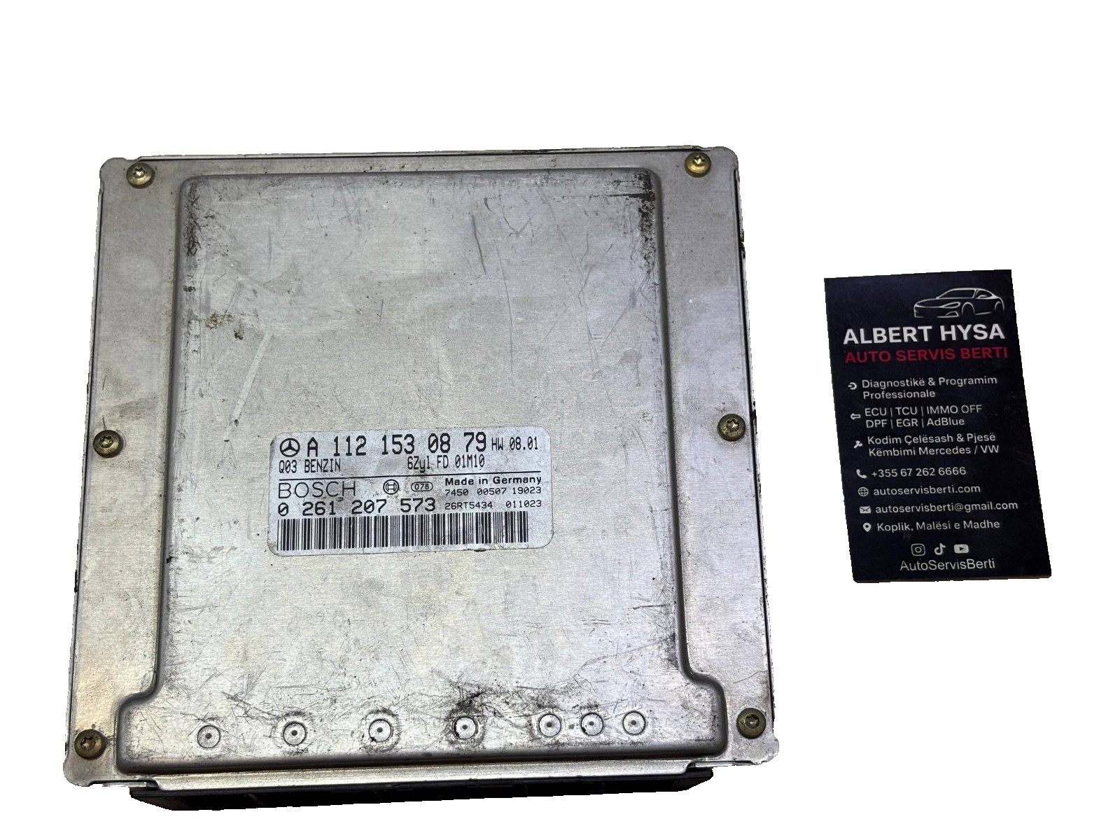Bosch Engine ECU A1121530879 ME2.8 0261207573