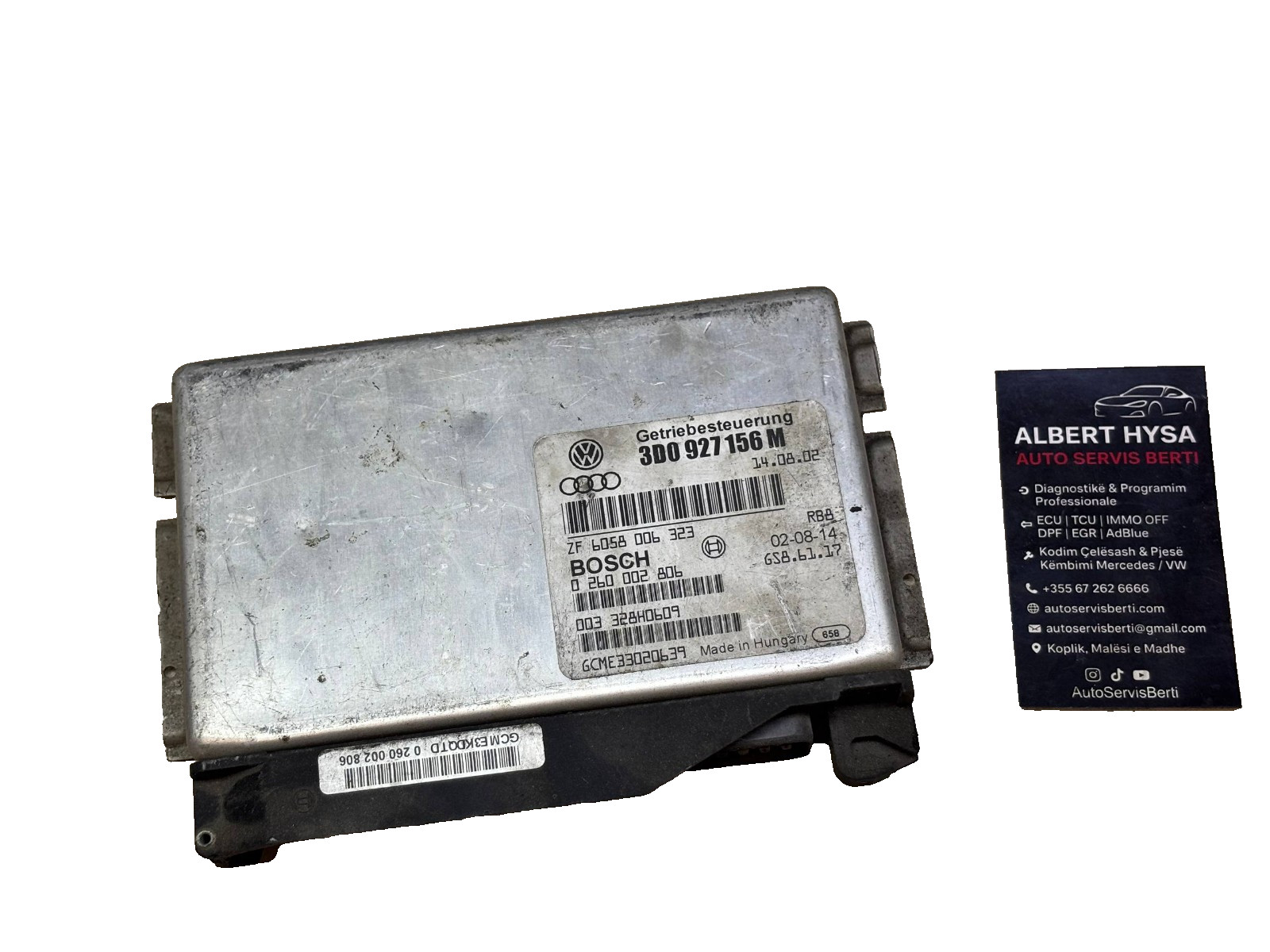 Bosch Gearbox Control Module 3D0927156M 0260002806