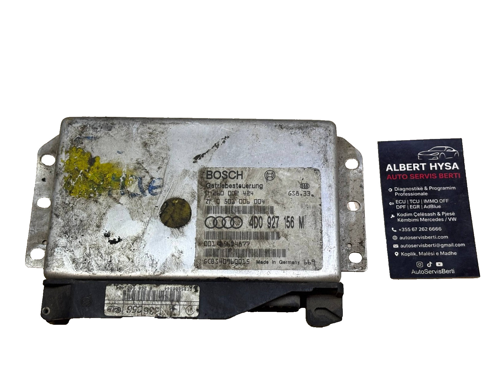 Bosch Gearbox Control Module 4D0927156M 0260002424