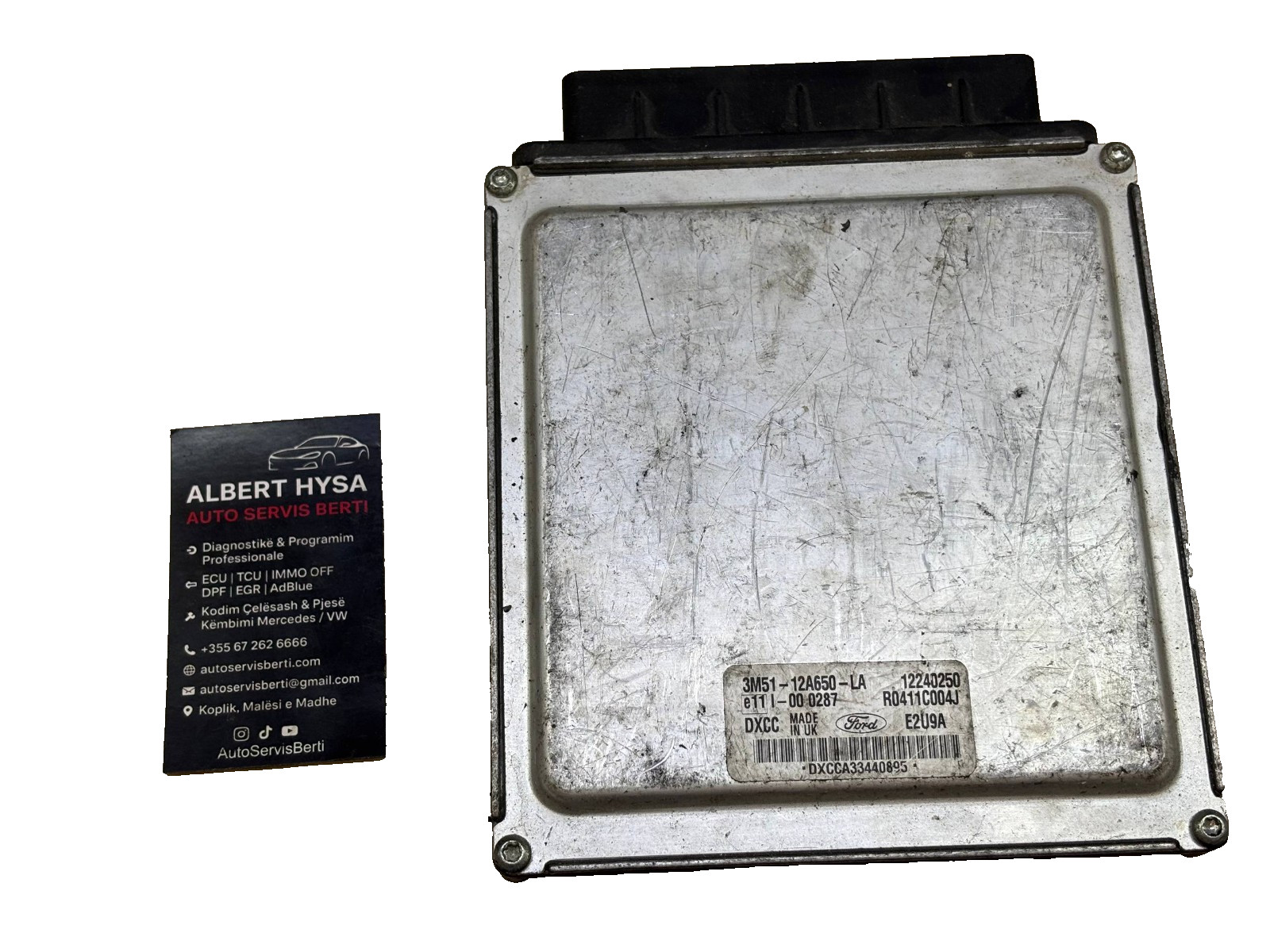 Ford Siemens Engine ECU 3M51 12A650 LA R0411C004J 12240250