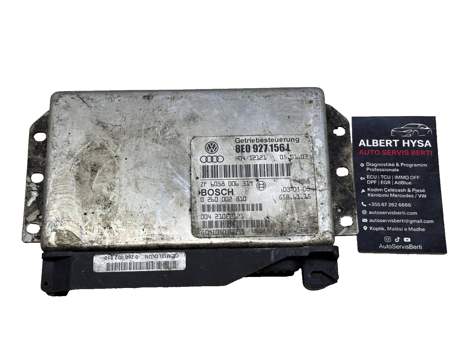 Bosch Gearbox Control Module 8E0927156L 0260006319