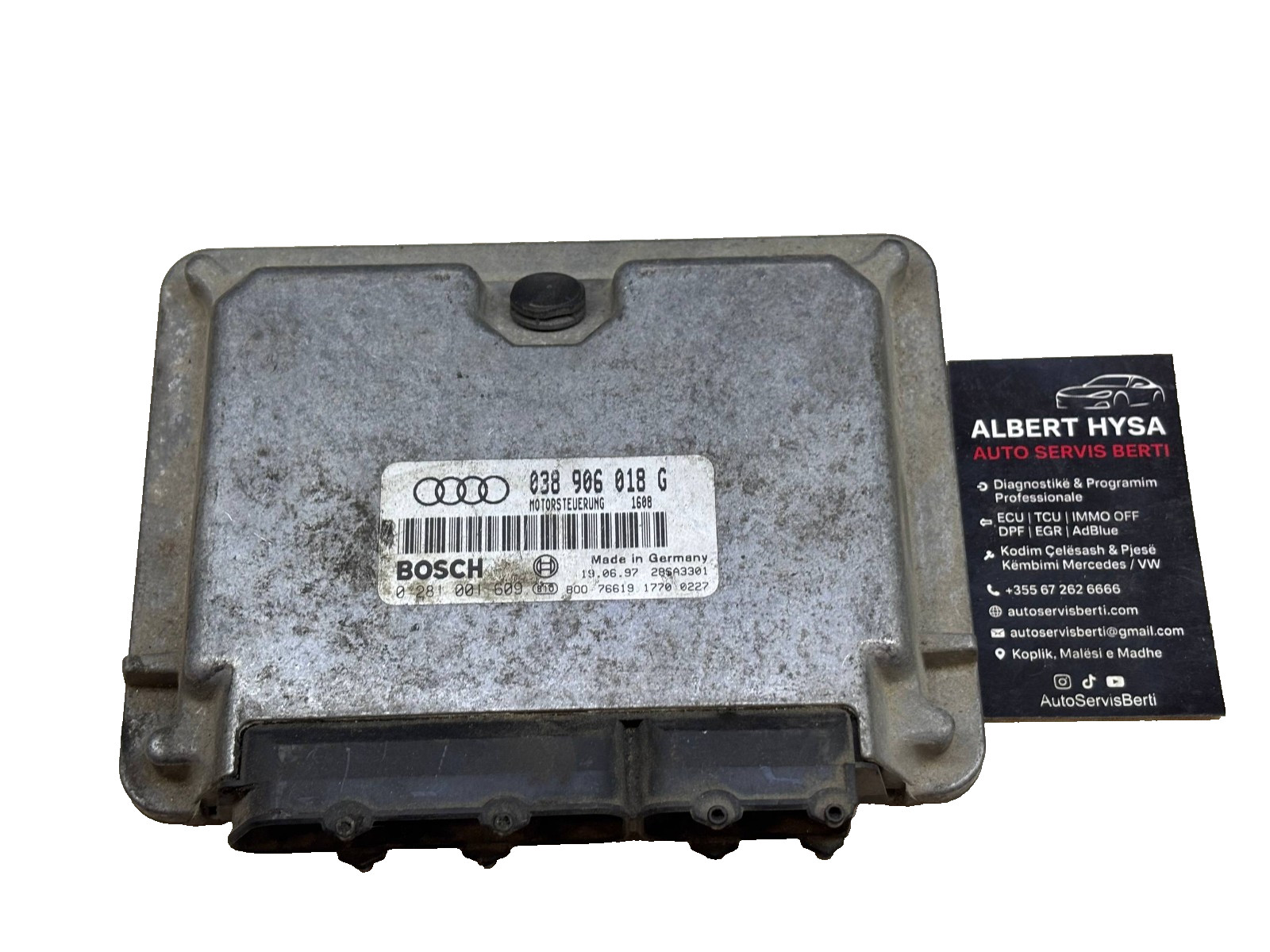Bosch Engine ECU 038906018G 0281001609