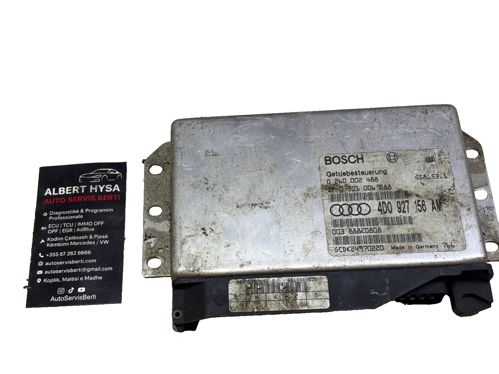 Bosch Gearbox Control Module 4D0927156AM 0260002488