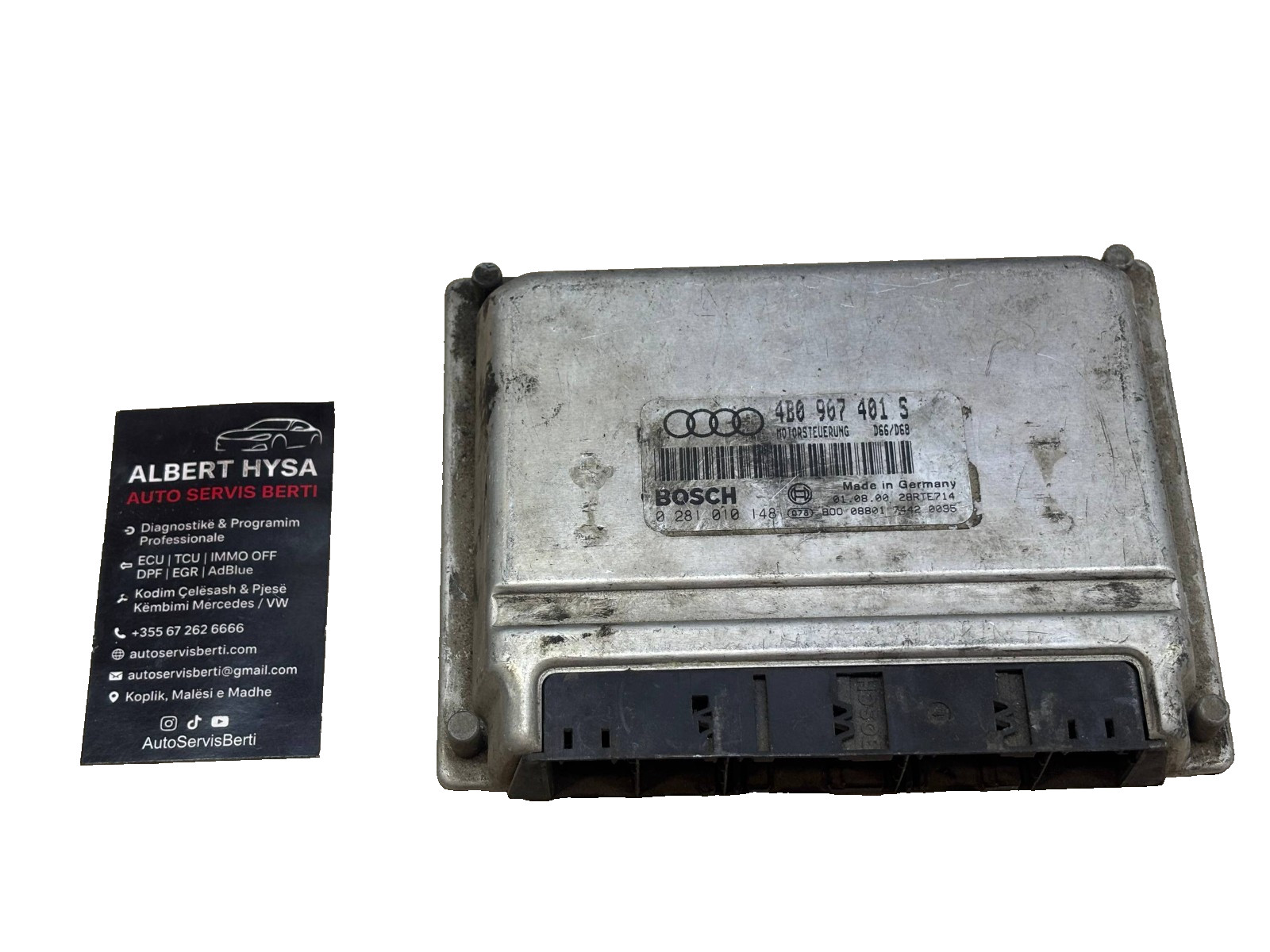 Bosch Engine ECU 4B0907401S EDC15M 0281010148