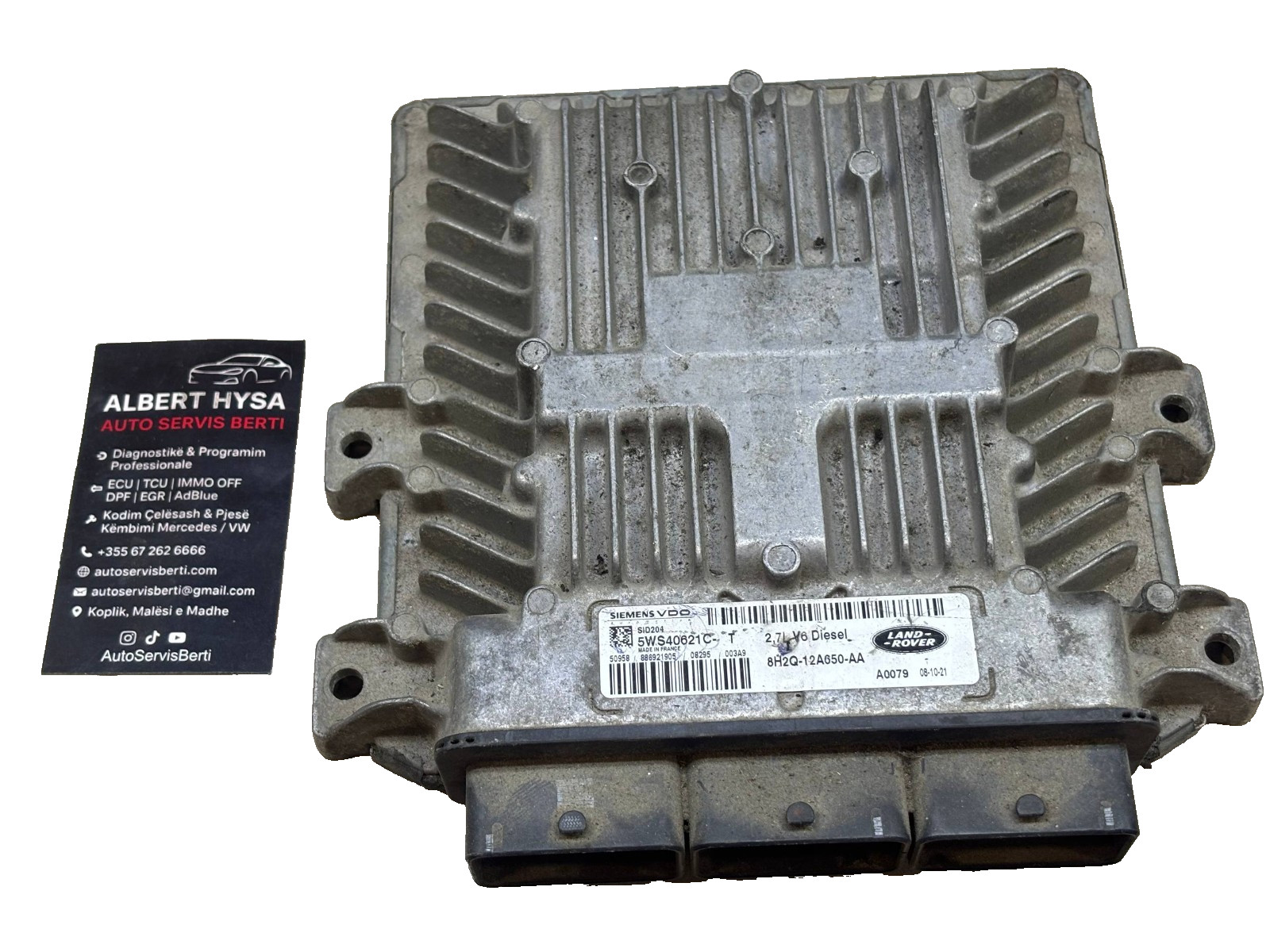 Siemens VDO Engine ECU 8H2Q-12A650-AA SID204 5WS40621C-T