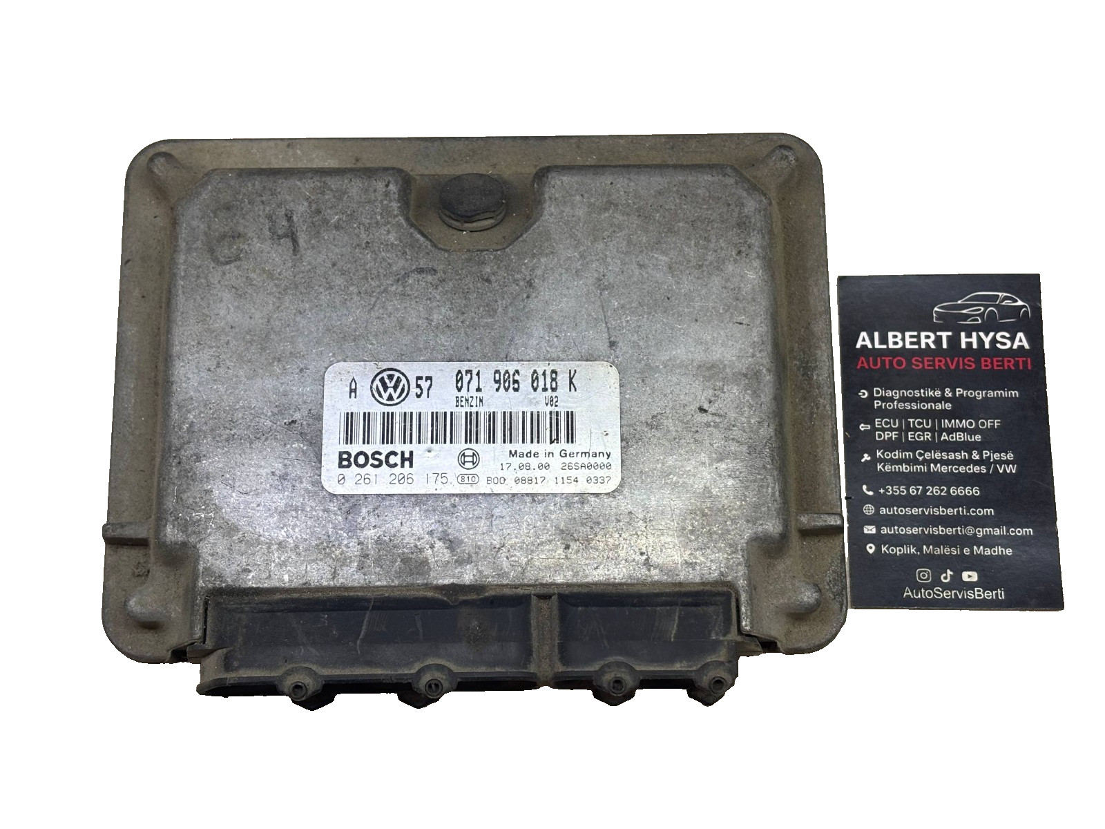 Bosch Engine ECU 071906018K M3.8.3 0261206175