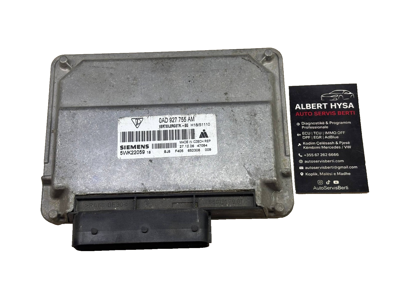Siemens Gearbox Control Module 0AD927755AM 5WK22059 18
