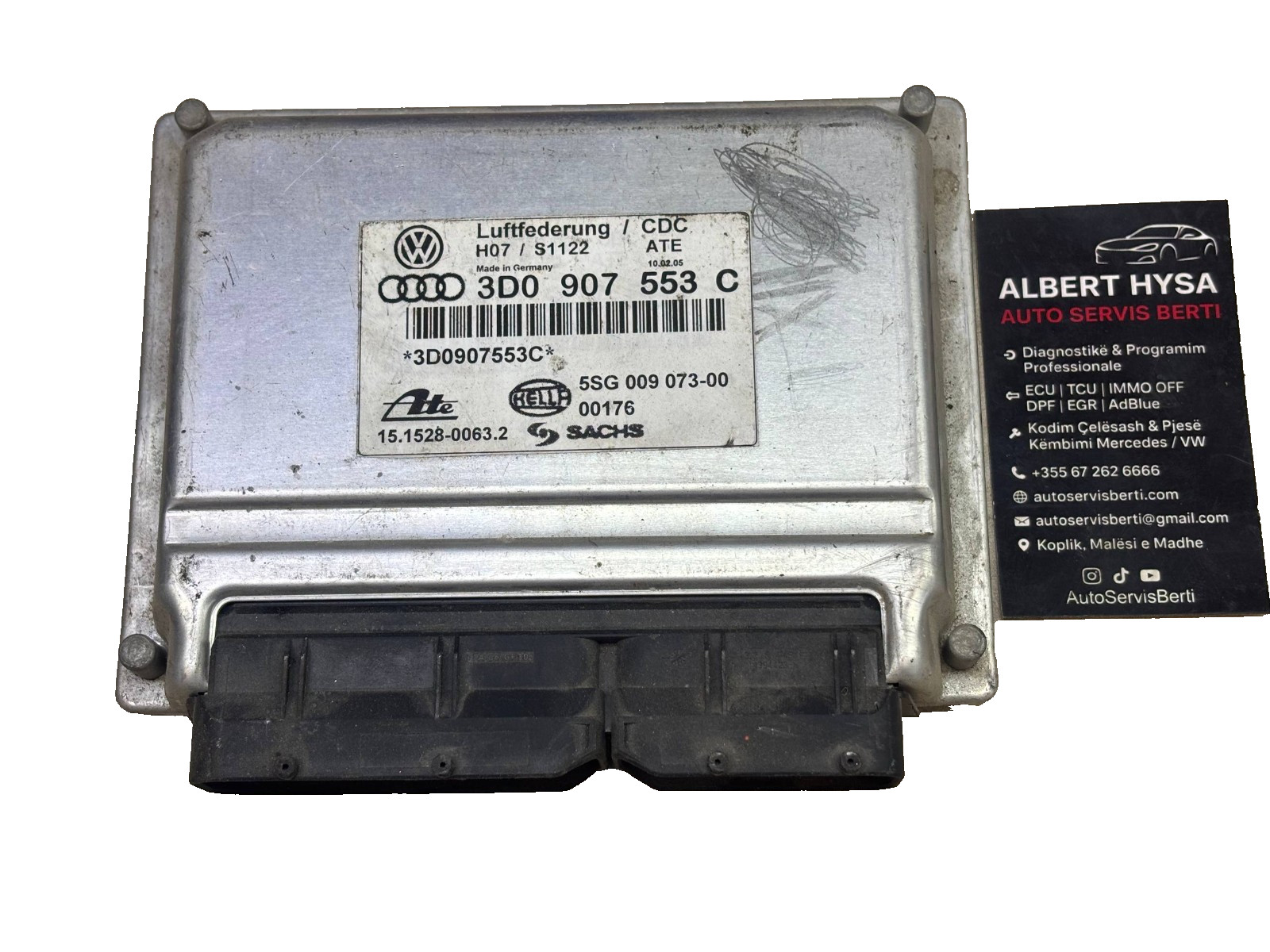 ATE Hella Suspension Control Module 3D0907553C 5SG009073 00