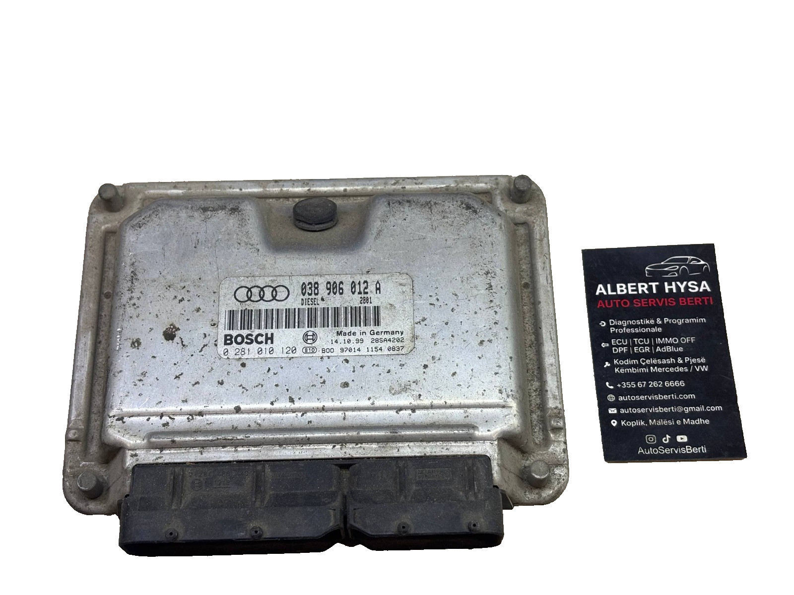 Bosch Engine ECU 038906012A EDC15VM+ 0281010120