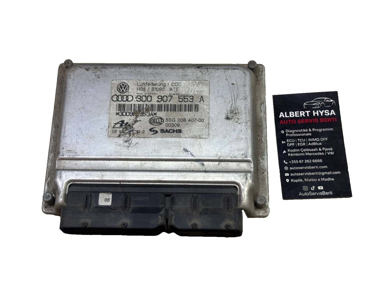 ATE Hella Suspension Control Module 3D0907553A 5SG008407 00