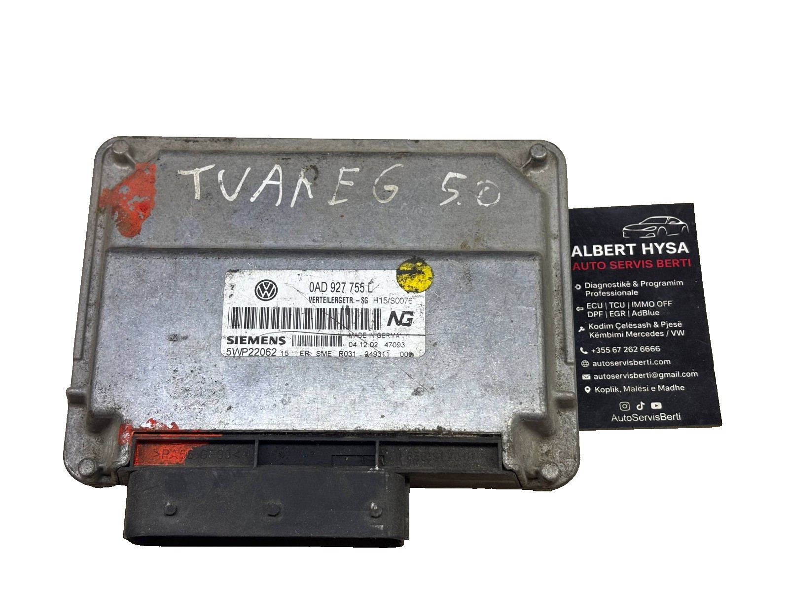 Siemens Gearbox Control Module 0AD927755L 5WP22062 15