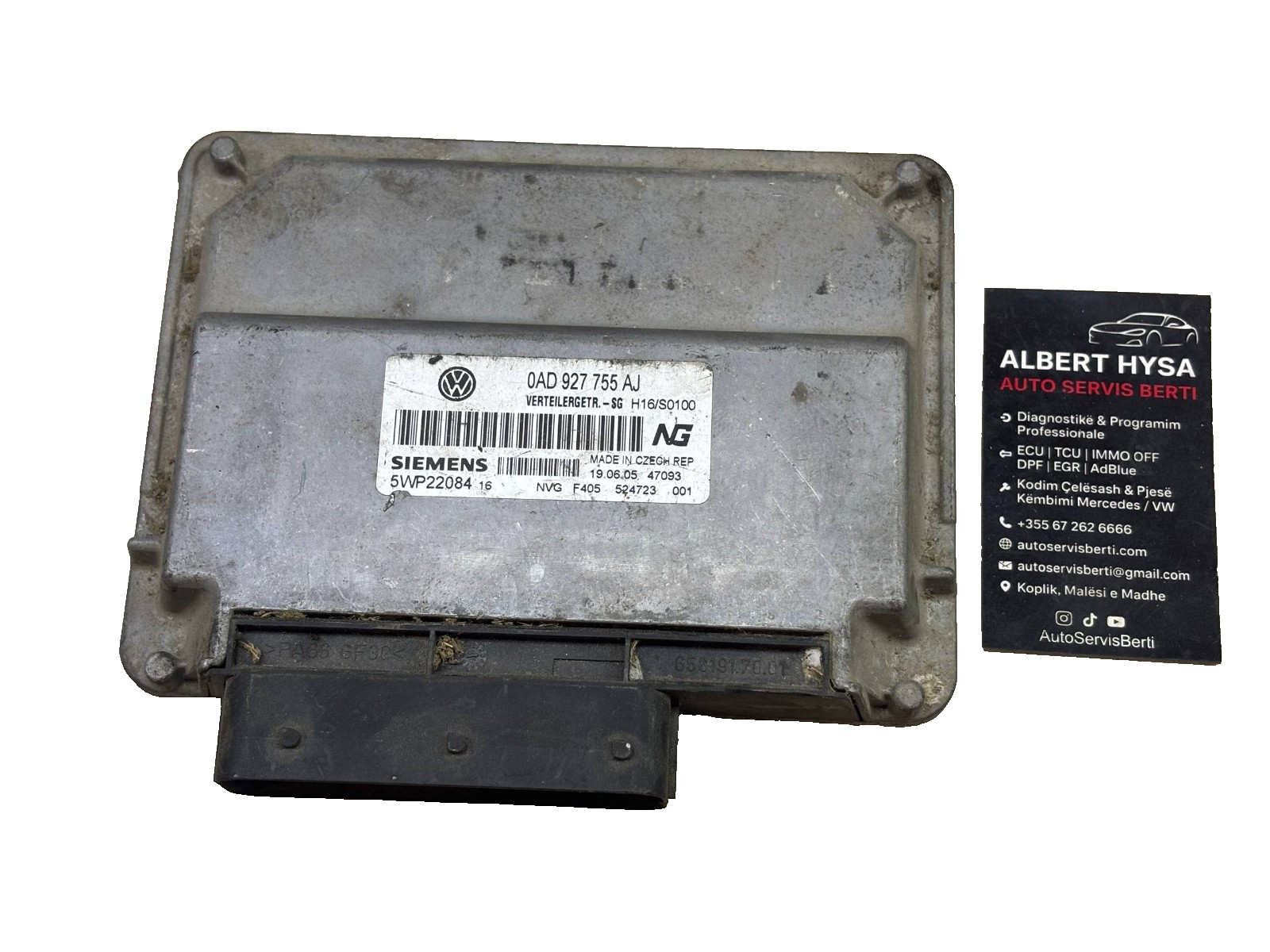 Siemens Gearbox Control Module 0AD927755AJ 5WP22085 16