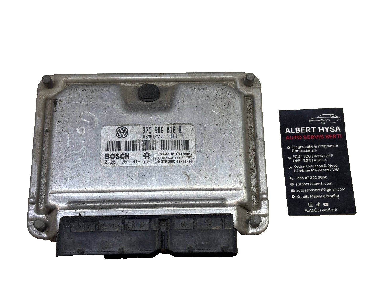 Bosch Engine ECU 07C906018B ME7.1.1 0261207018