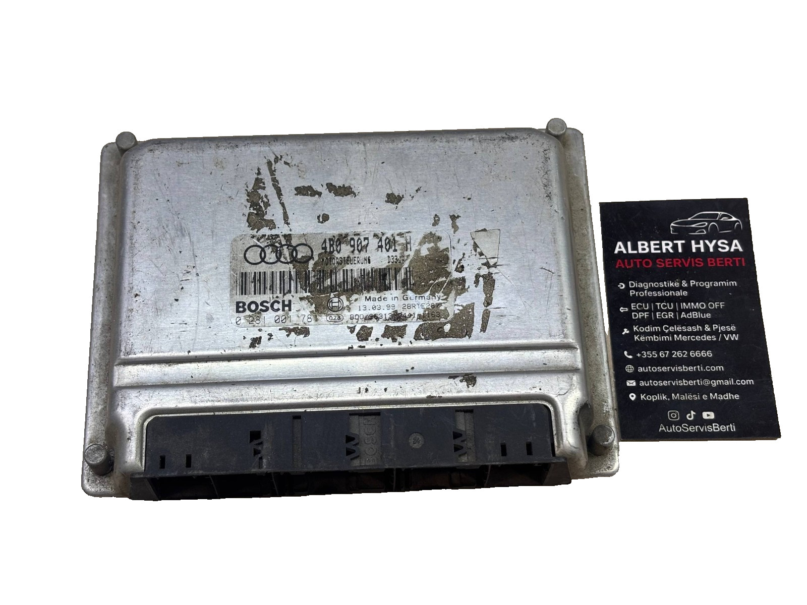 Bosch Engine ECU 4B0907401H EDC15M 0281001781