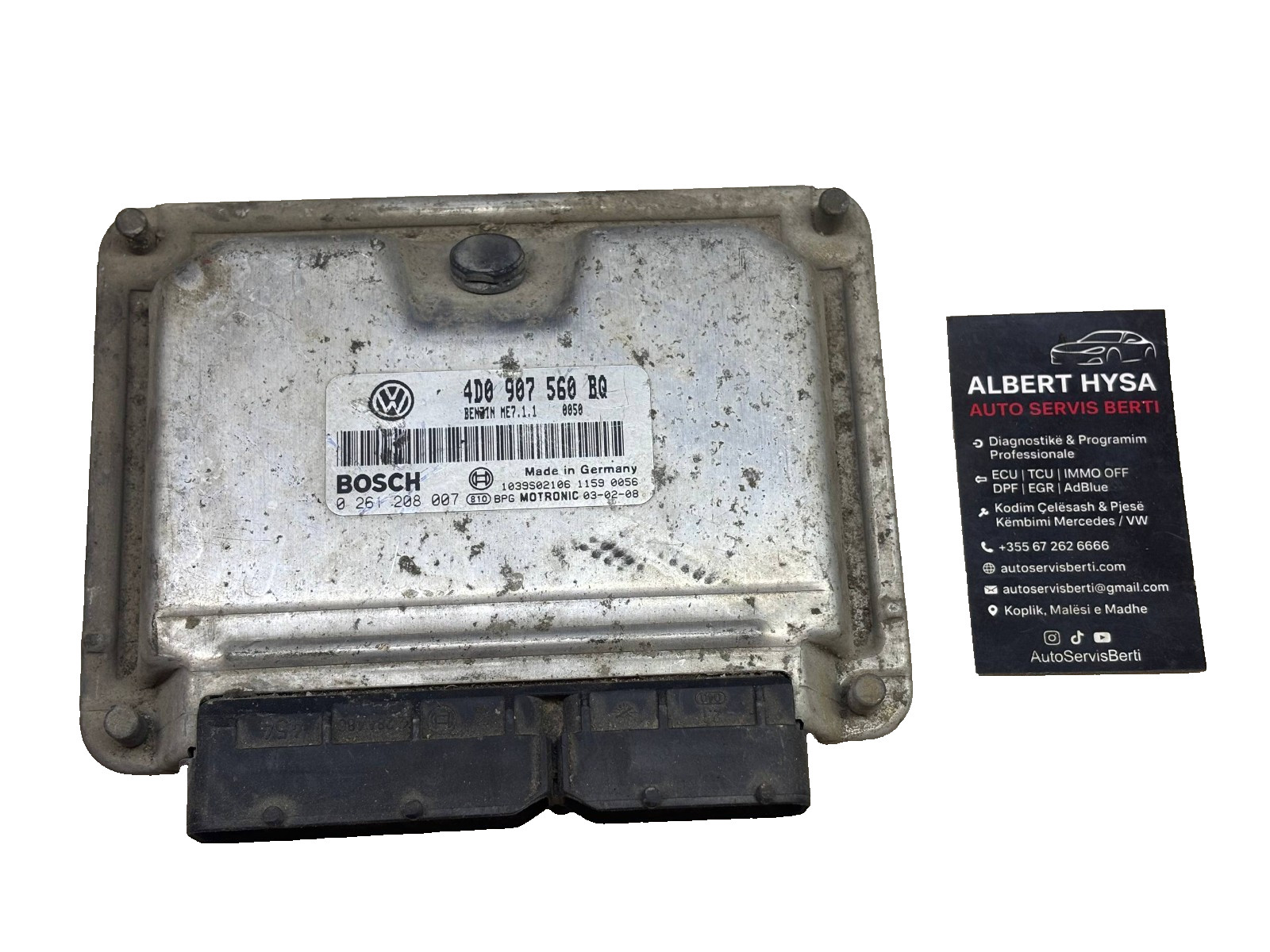 Bosch Engine ECU 4D0907560BQ ME7.1.1 0261208007