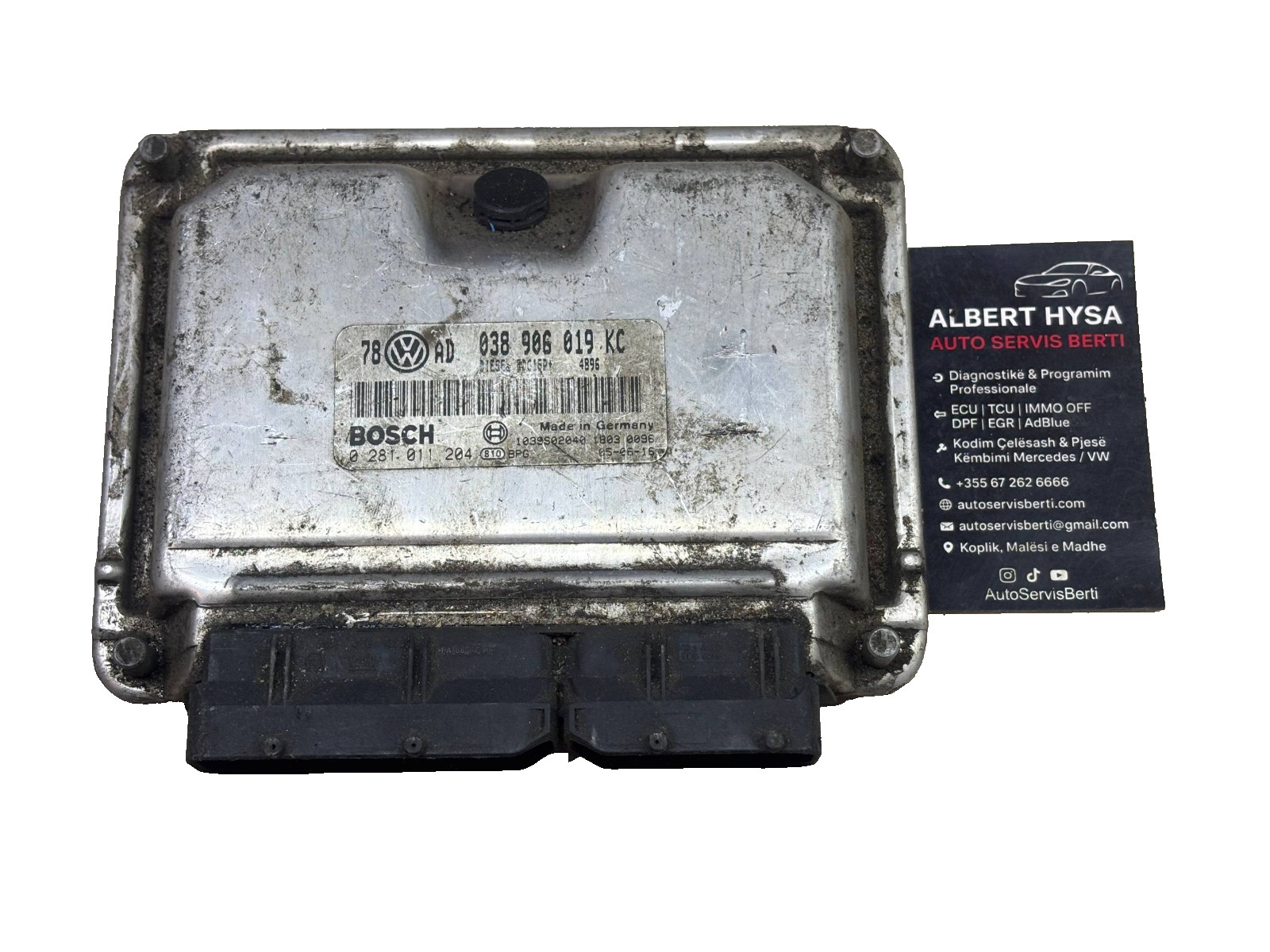 Bosch Engine ECU 038906019KC EDC15P+ 0281011204