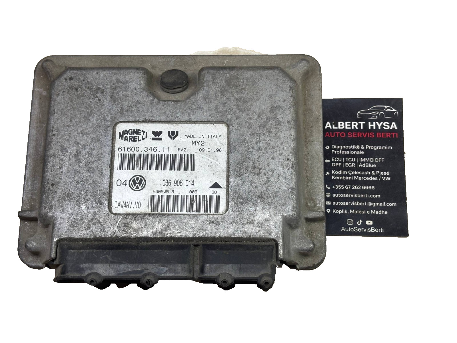 Magneti Marelli Engine ECU 036906014 IAW4AV.V0 61600.346.11