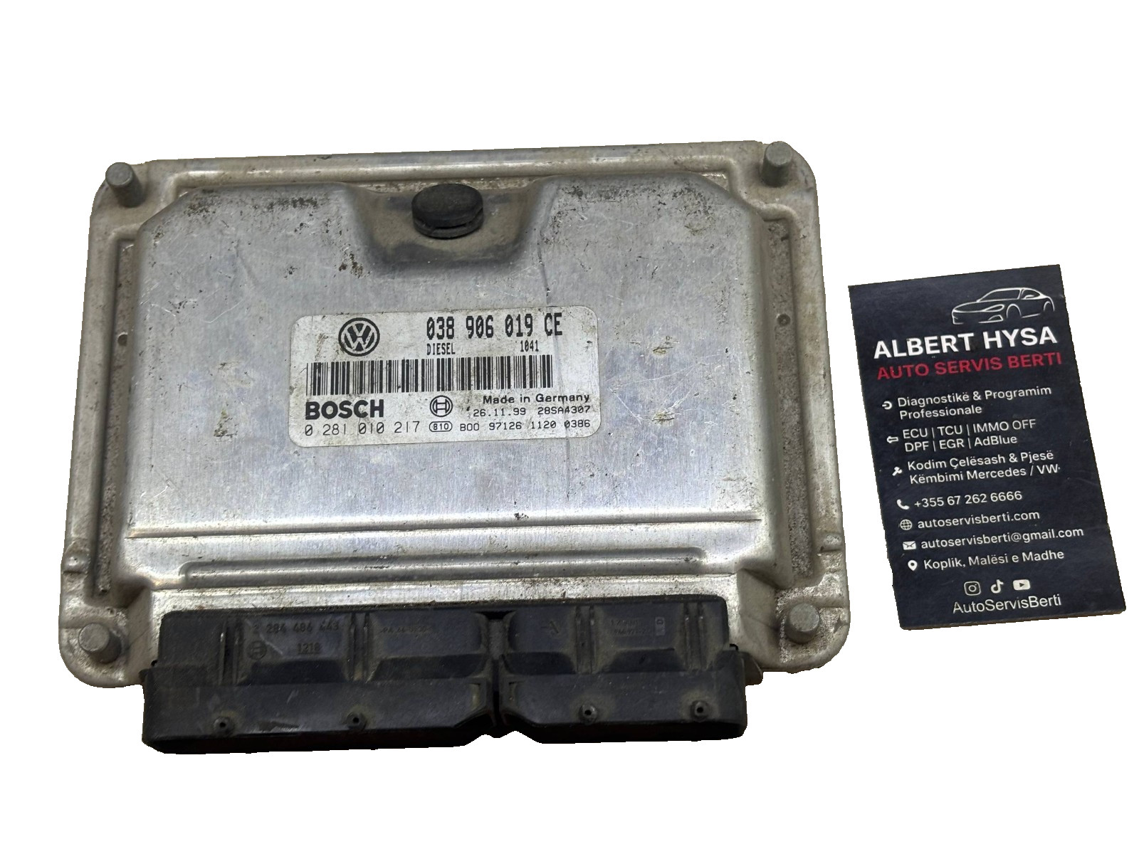 Bosch Engine ECU 038906019CE EDC15P+ 0281010217