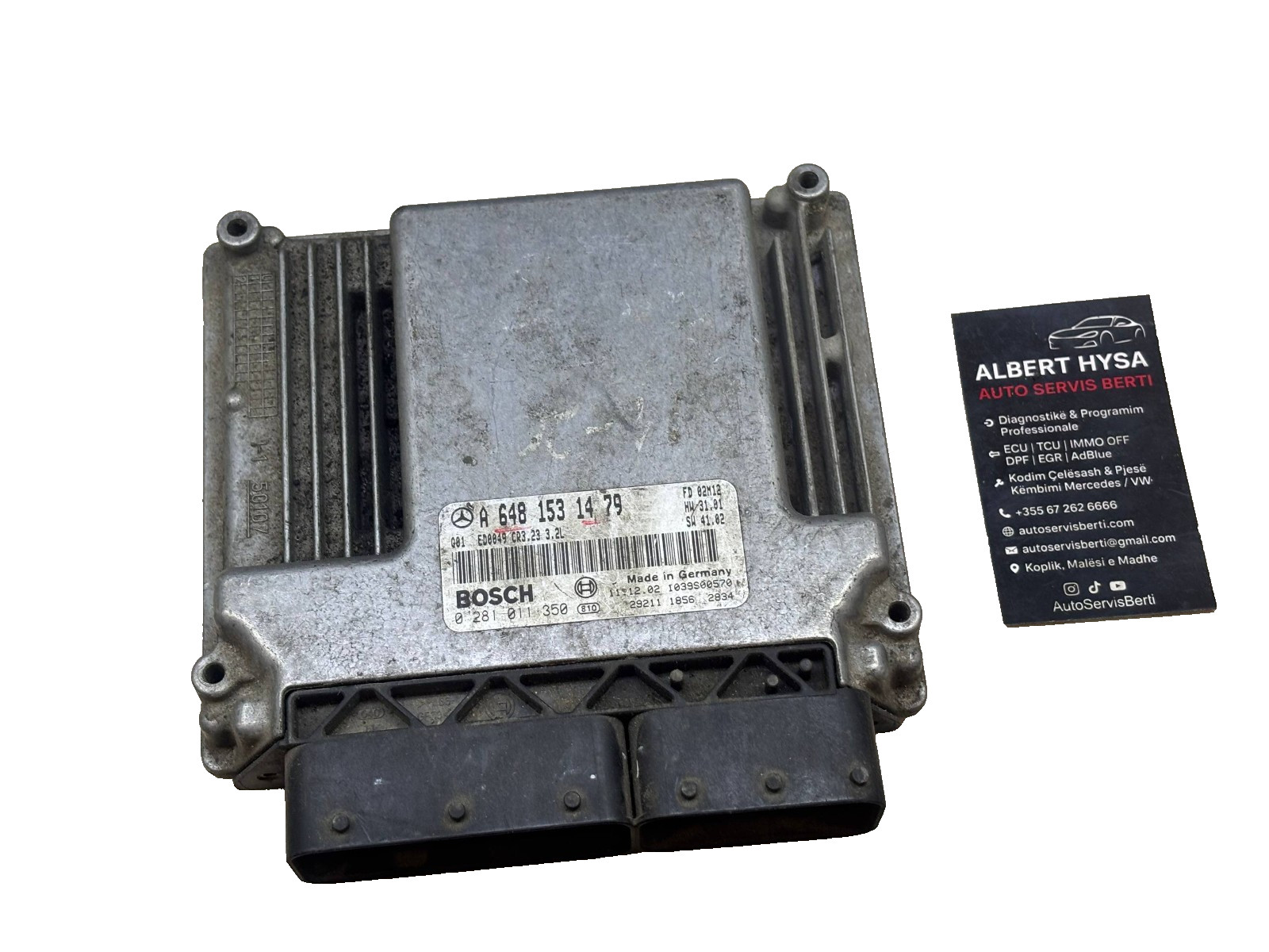 Bosch Engine ECU A6481531479 EDC16C2 0281011350