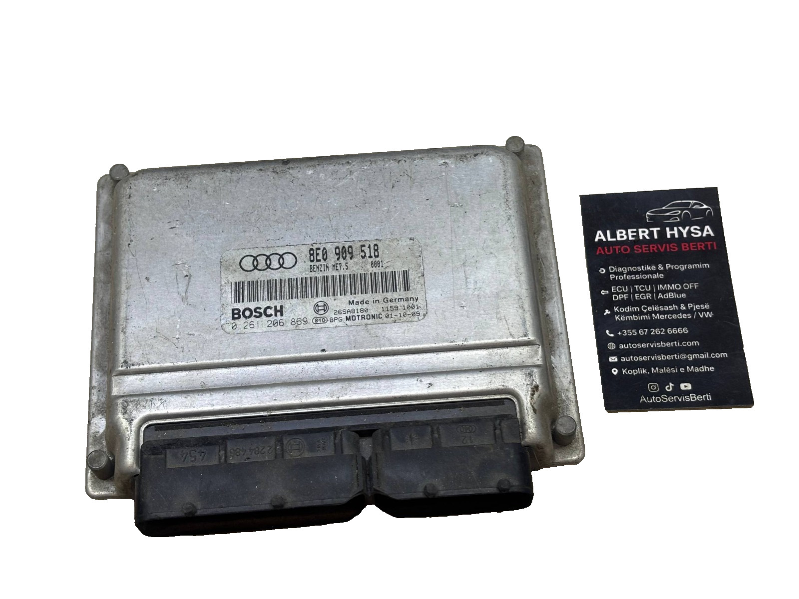 Bosch Engine ECU 8E0909518 ME7.5 0261206869