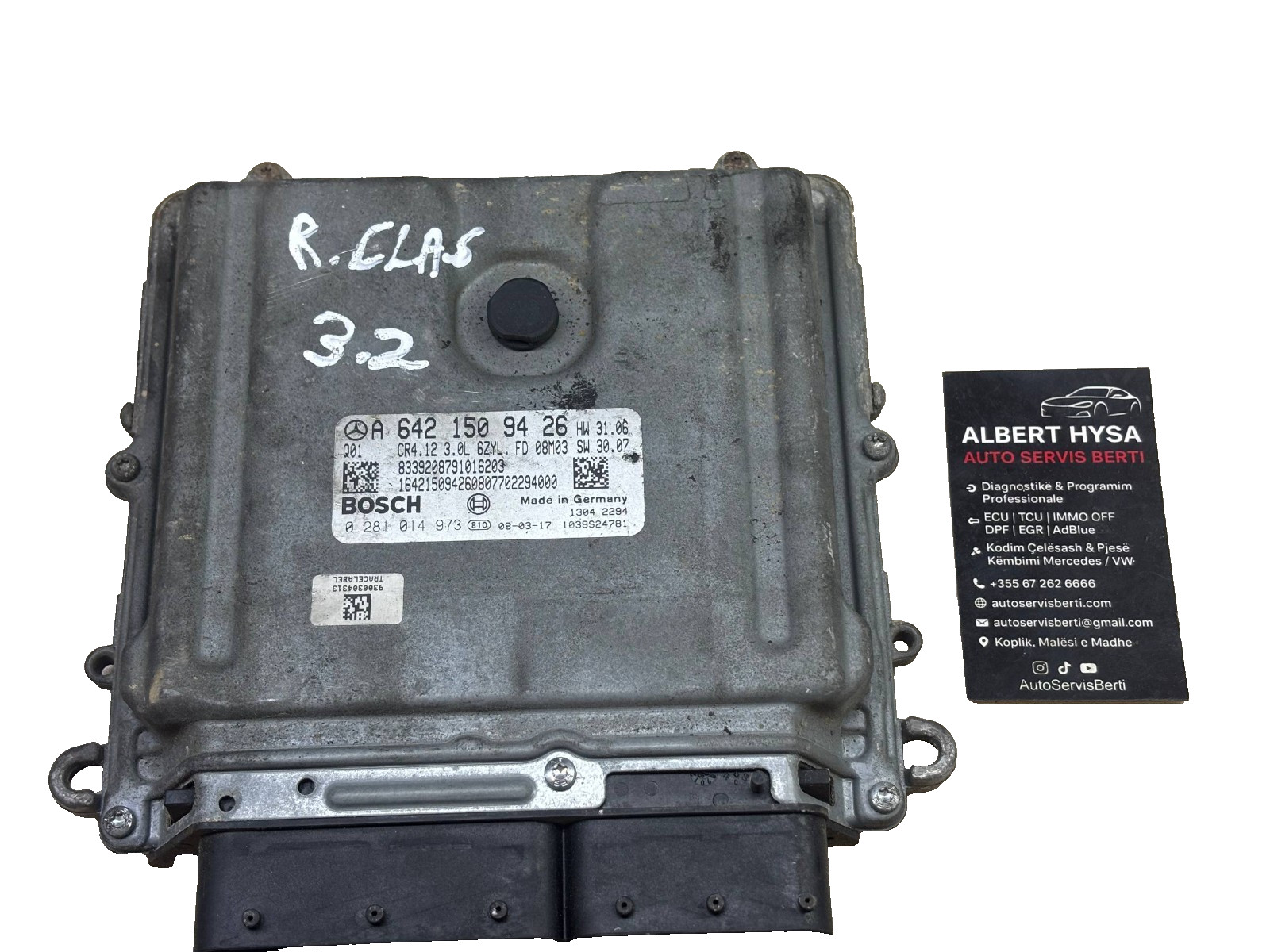 Bosch Engine ECU A6421509426 EDC16C31 0281014973