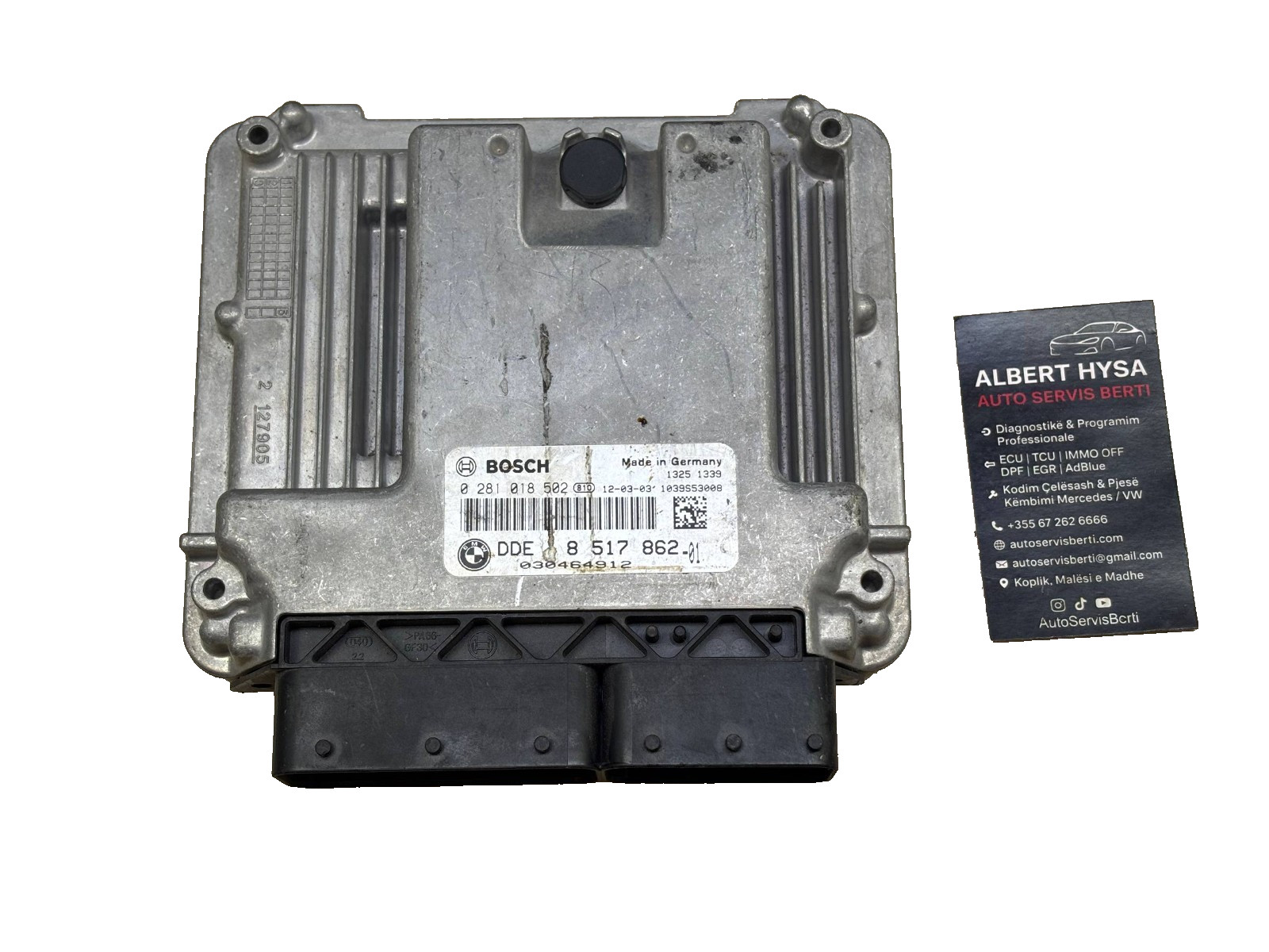 Bosch Engine ECU 3V0907551Q ME7.1 0261206387