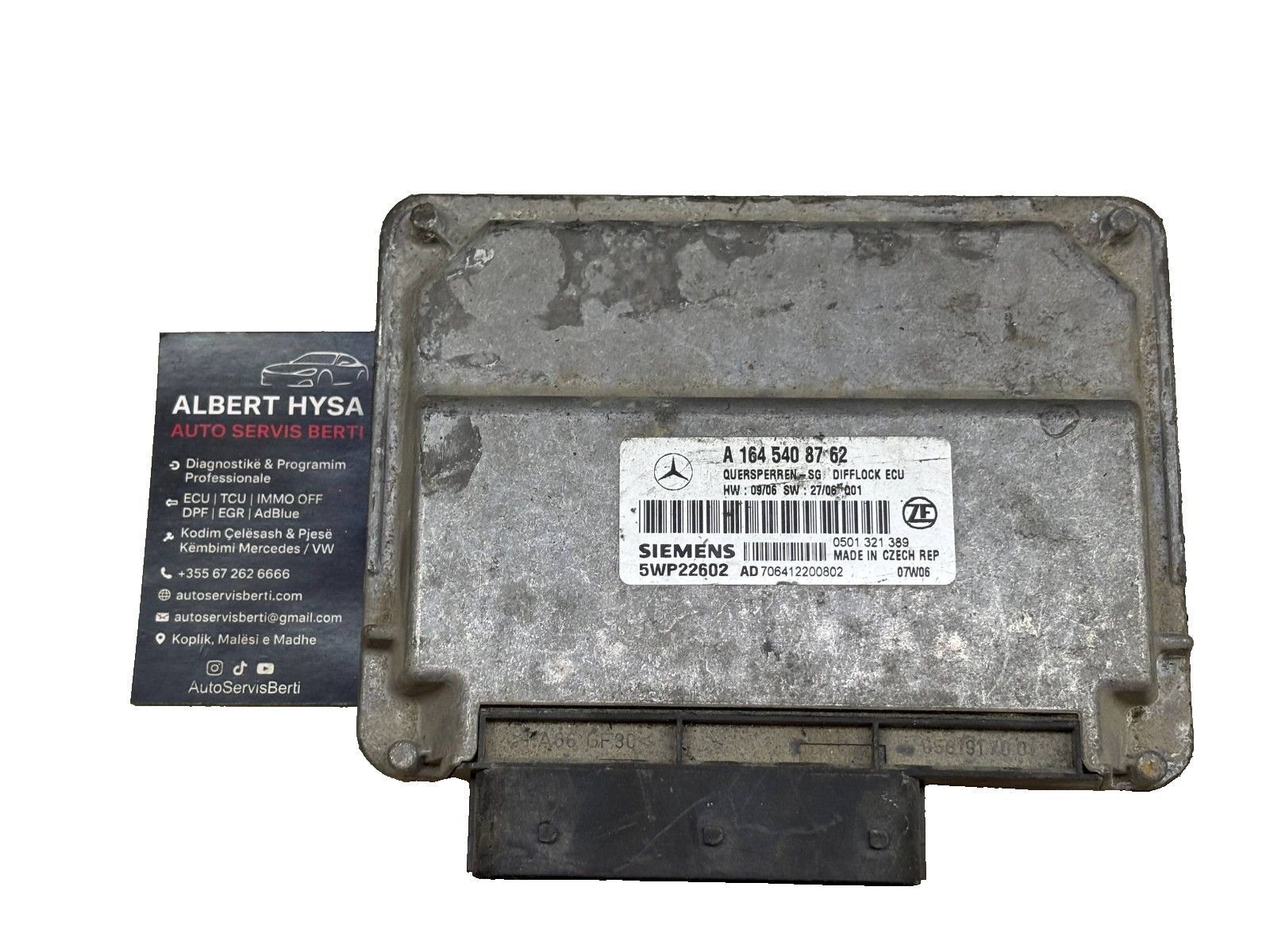 Siemens Control Module A1645408762 5WP22602
